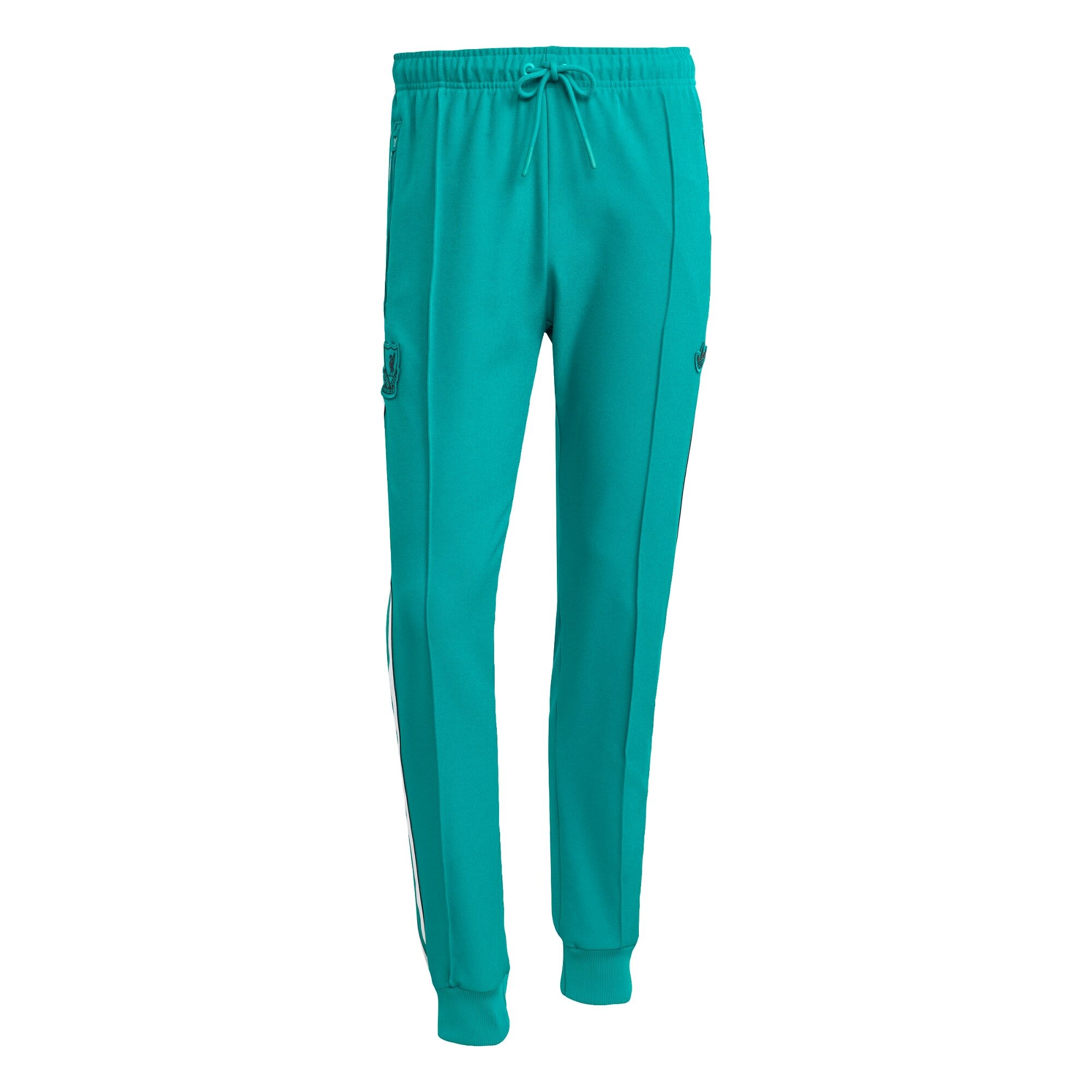 ADIDAS ORIGINALS Pantalón deportivo 'Liverpool FC Terrace Icons' turquesa / blanco