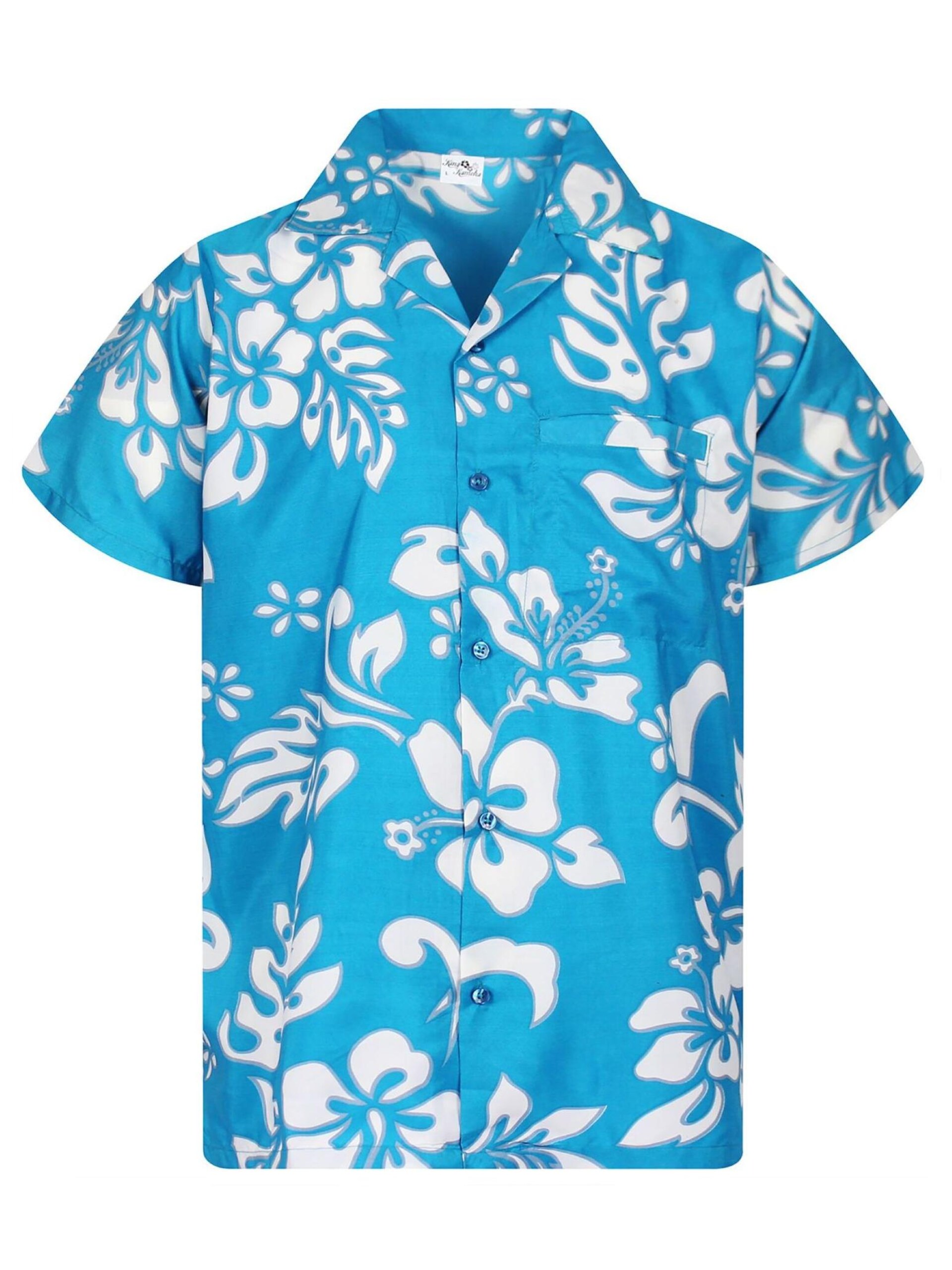 King Kameha T-shirt 'Hibiscus' herr