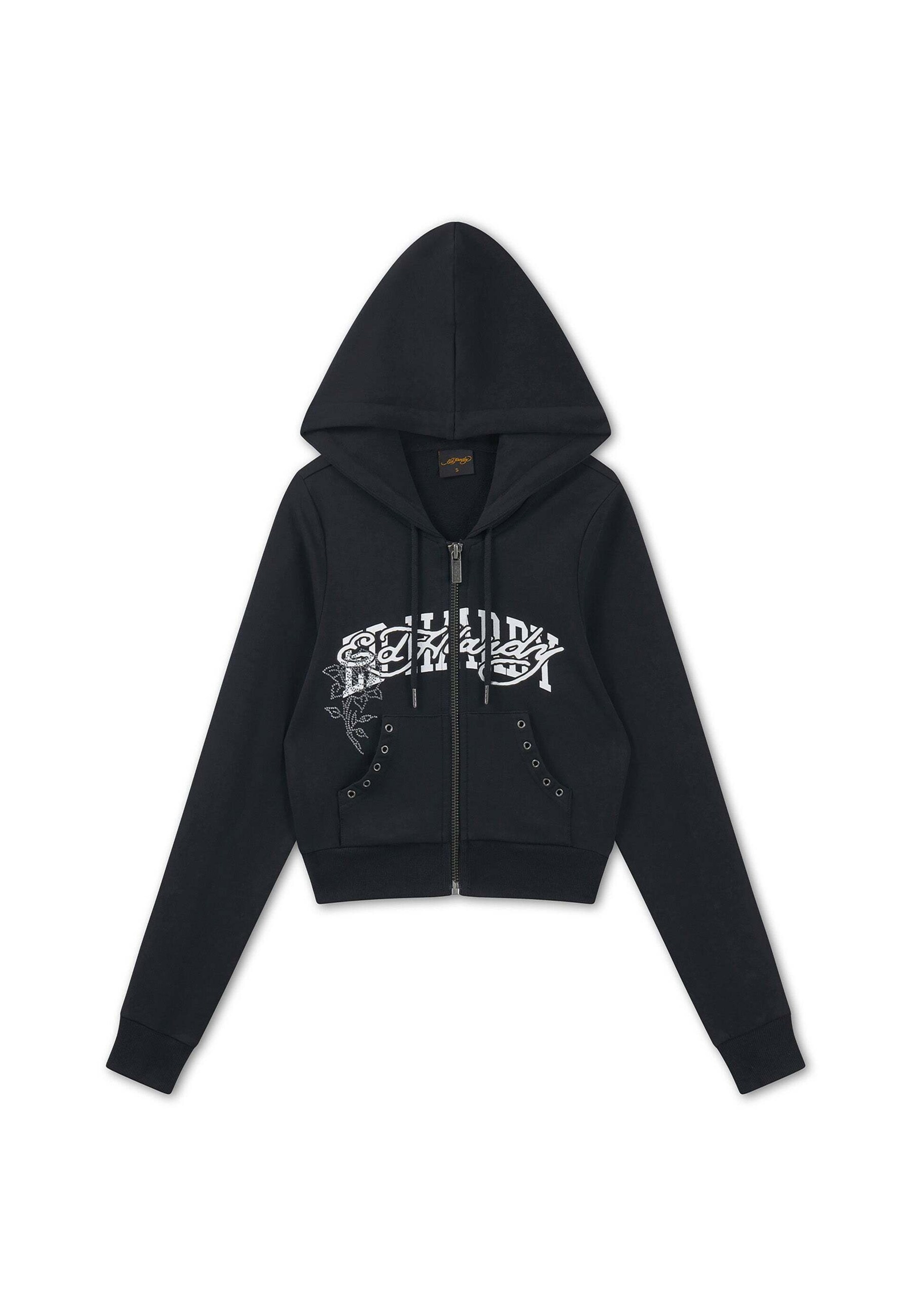 Ed Hardy Sweatjacka 'Panther 1971' dam