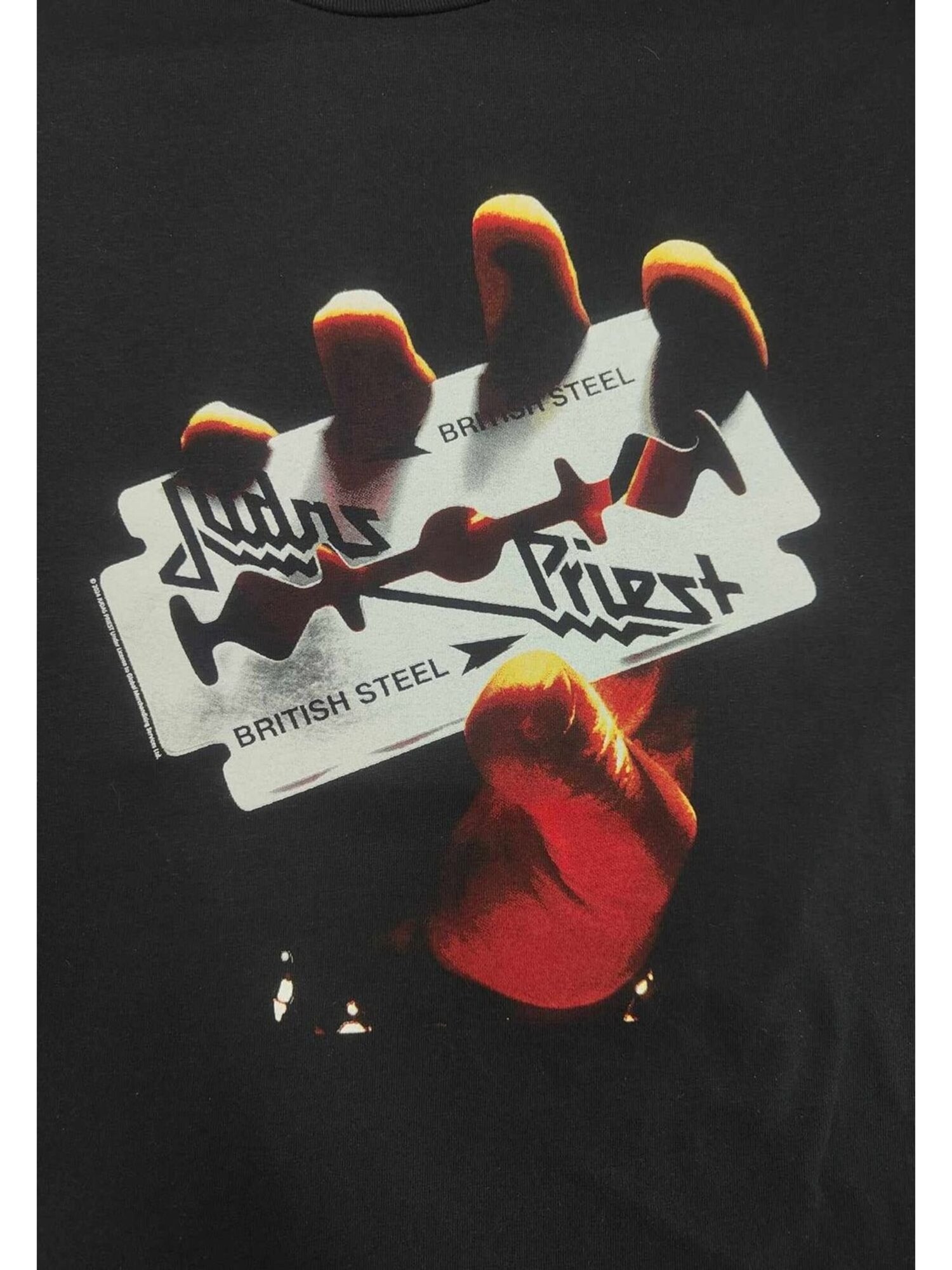 Judas Priest Sudadera 'Judas Priest British Steel Kapuzenpullover'  negro – imagen 3