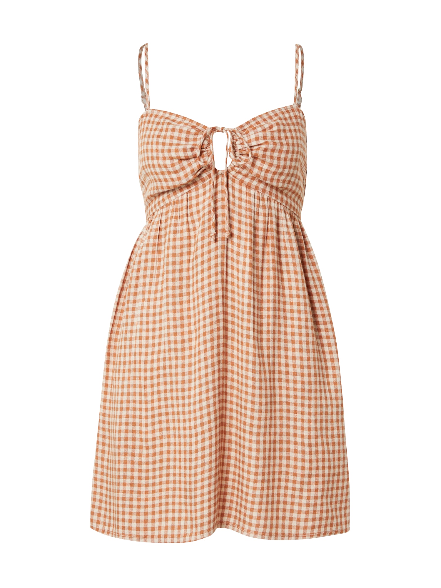 BILLABONG Rochie de vară SO DAINTY  portocaliu mandarină / alb