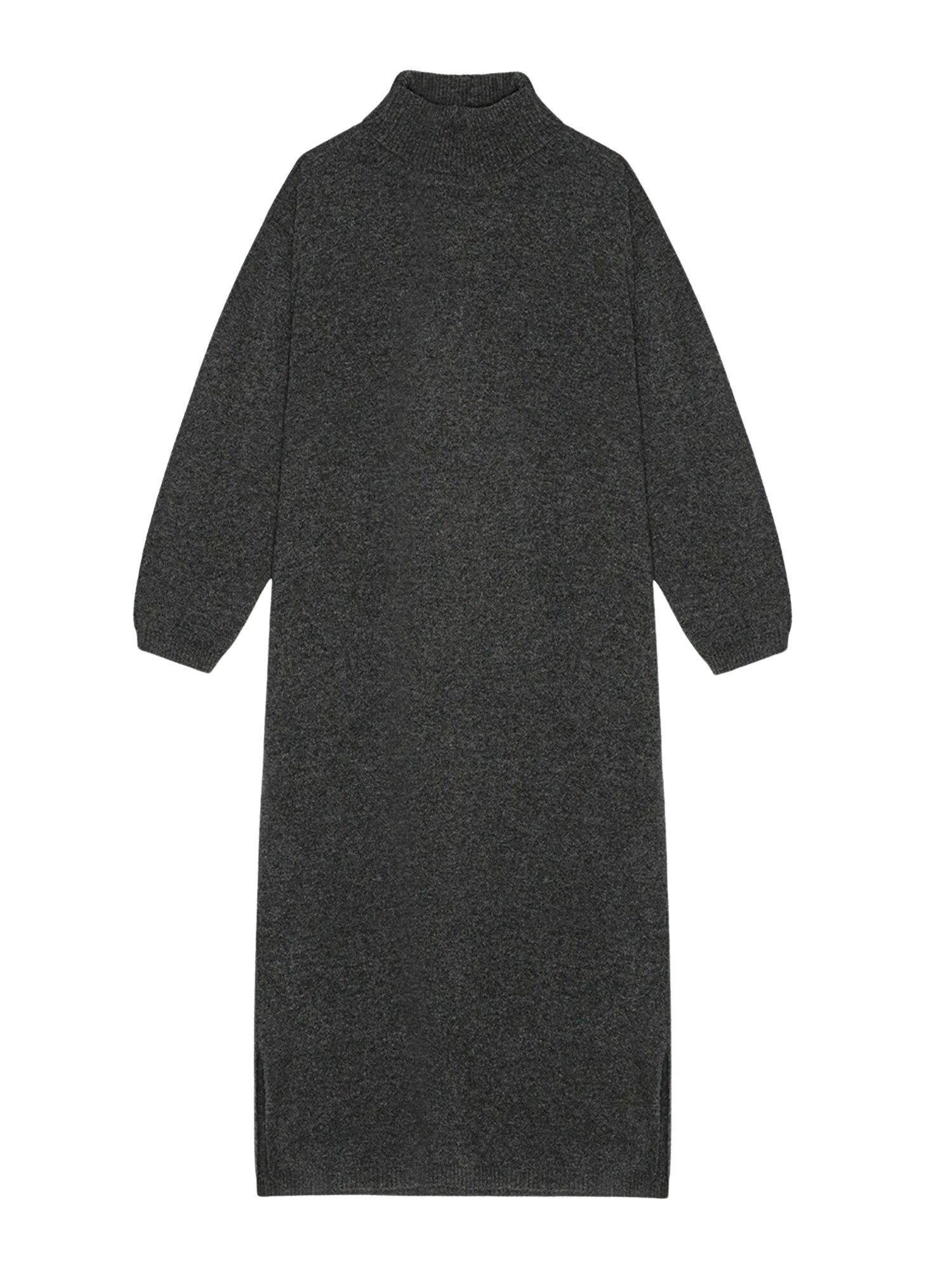 moshi moshi mind Rochie tricotat 'Clara'  gri închis