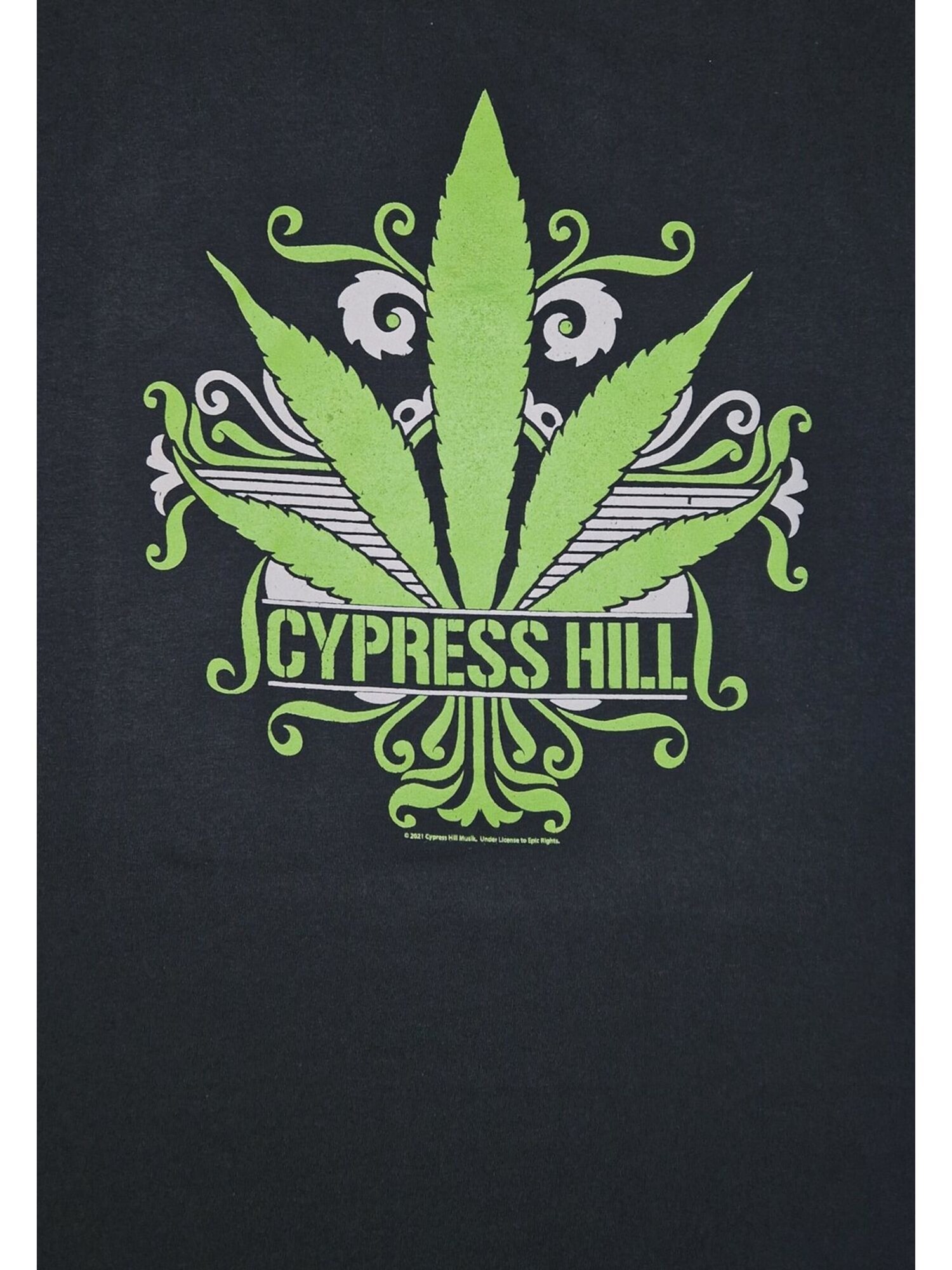 Rockshirts Sudadera 'Cypress hill California Sweet Leaf Kapuzenpullover' negro – imagen 2