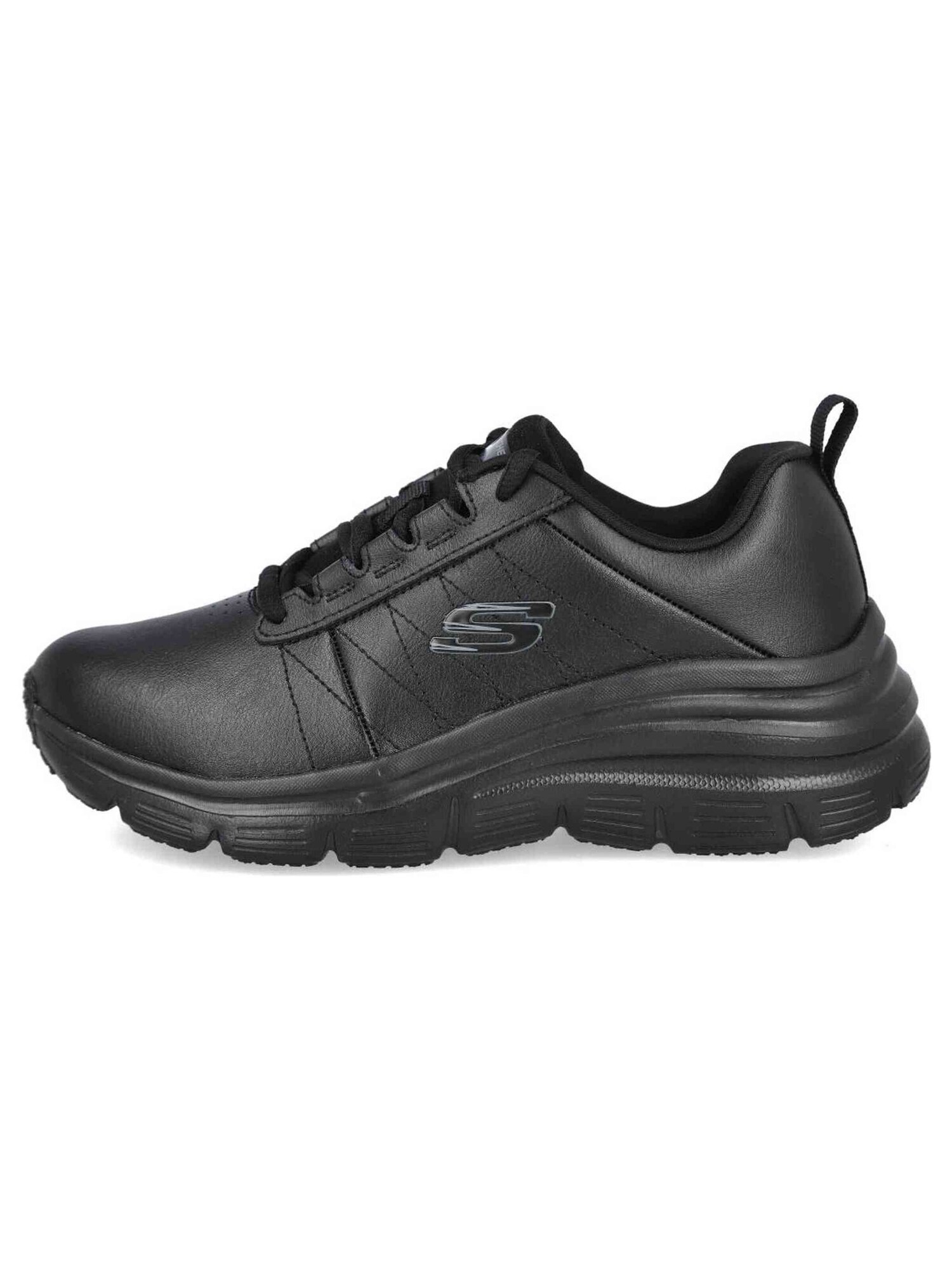 Skechers Zapatillas 070-175033 con Cordones para Mujer Negro – imagen 2