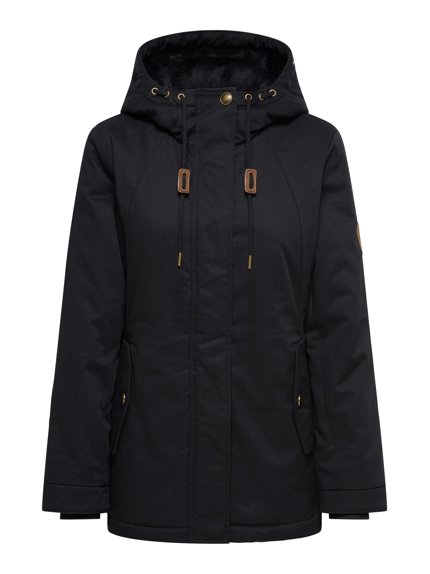ONLY Parka de primăvară-toamnă ONLWILDA  negru