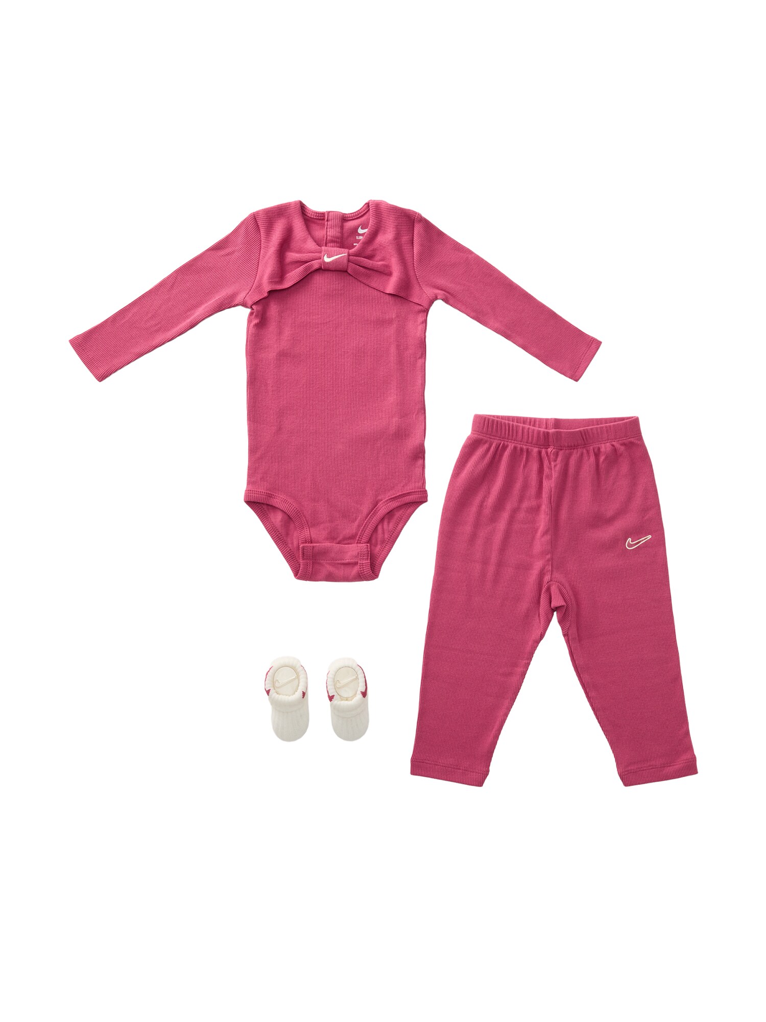 Nike Sportswear Set  ružová / biela