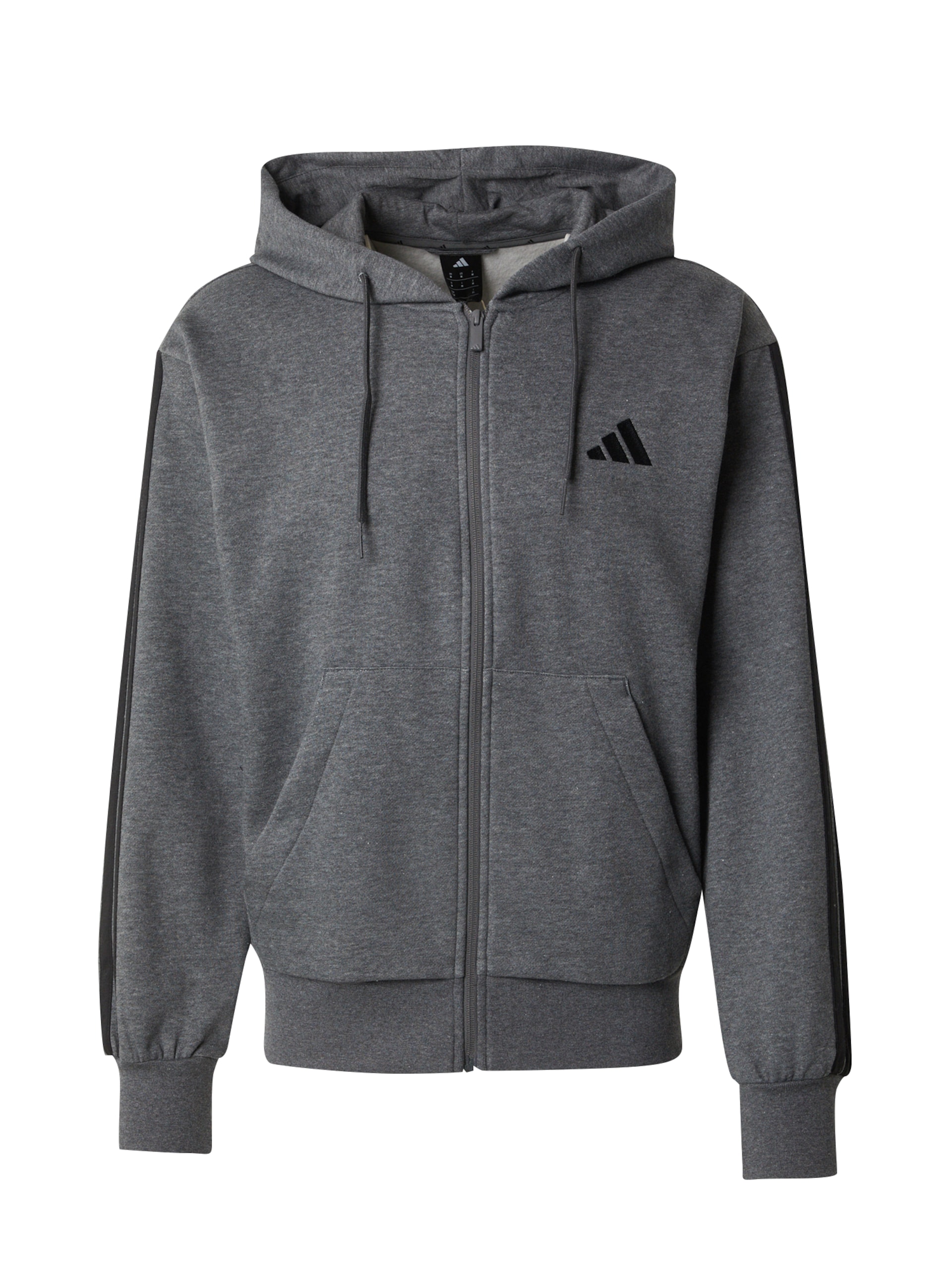 Adidas Sportswear Sweatjacka 'ESSENTIALS THREE STRIPES FLEECE' herr