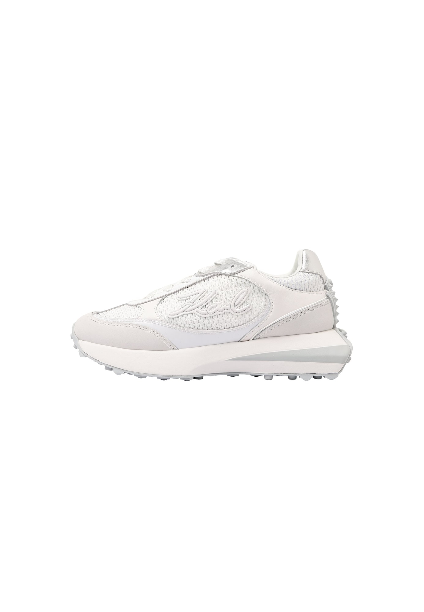 Karl Lagerfeld Zapatillas deportivas altas 'KAMPUS MAX' rojo / negro / blanco – imagen 1