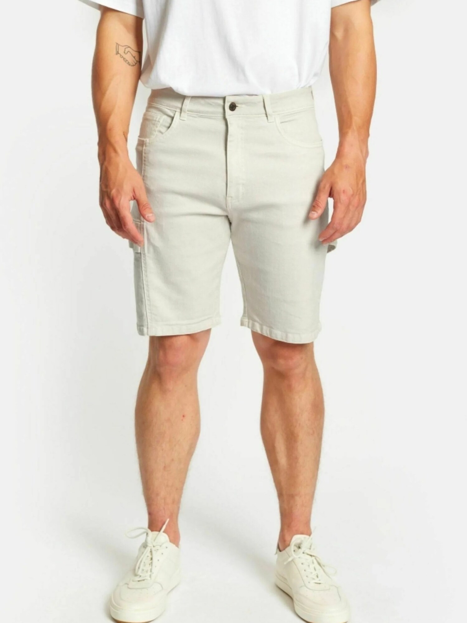Denim Project Pantalón ' DPM Denim '  crema