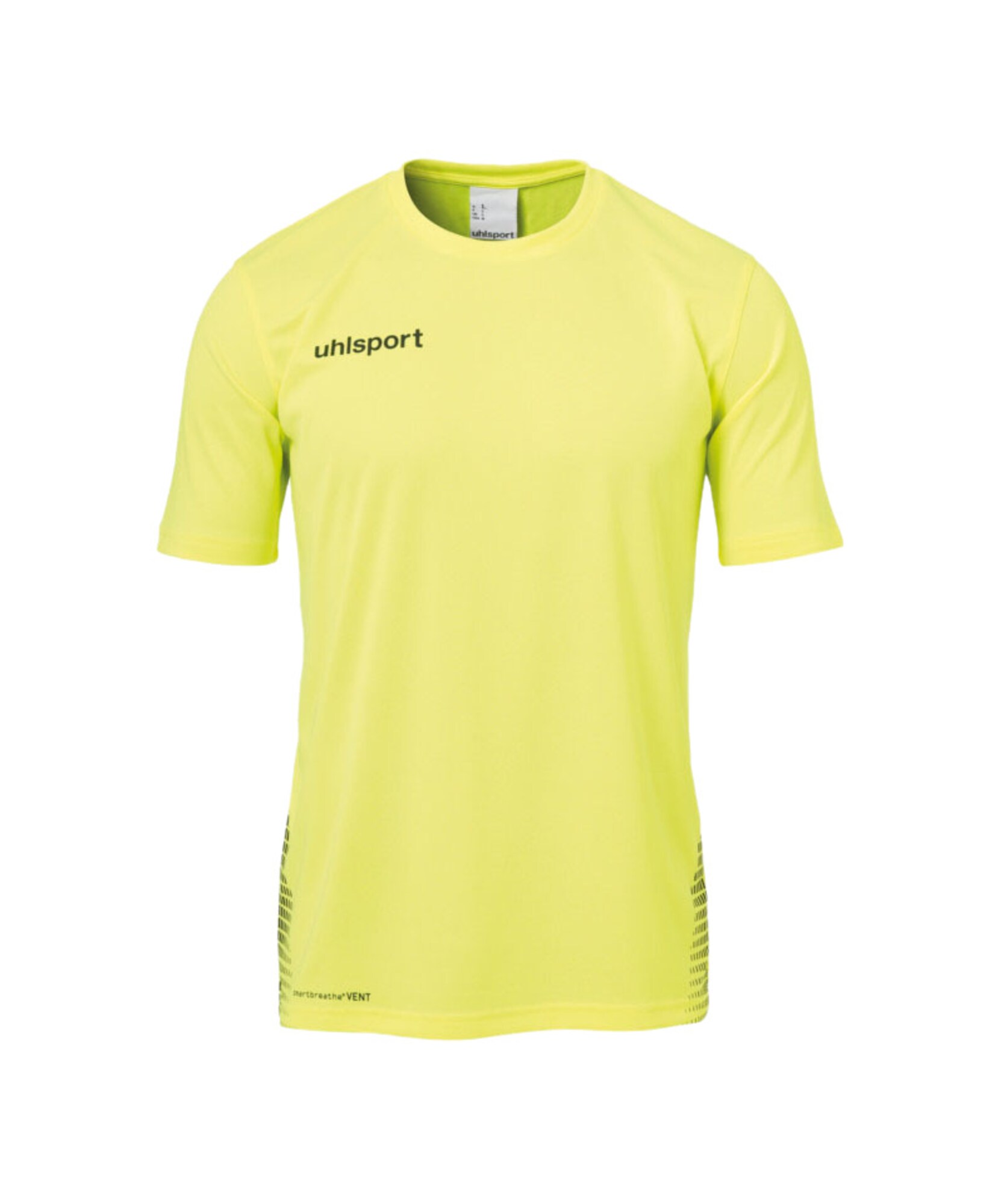 UHLSPORT Tricou funcțional  galben citron / negru