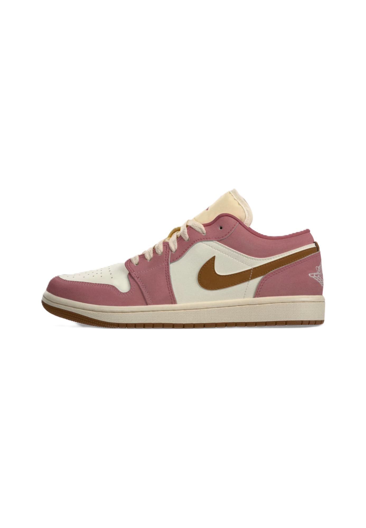 Jordan Sneaker low Air Jordan 1 maro / lila / alb