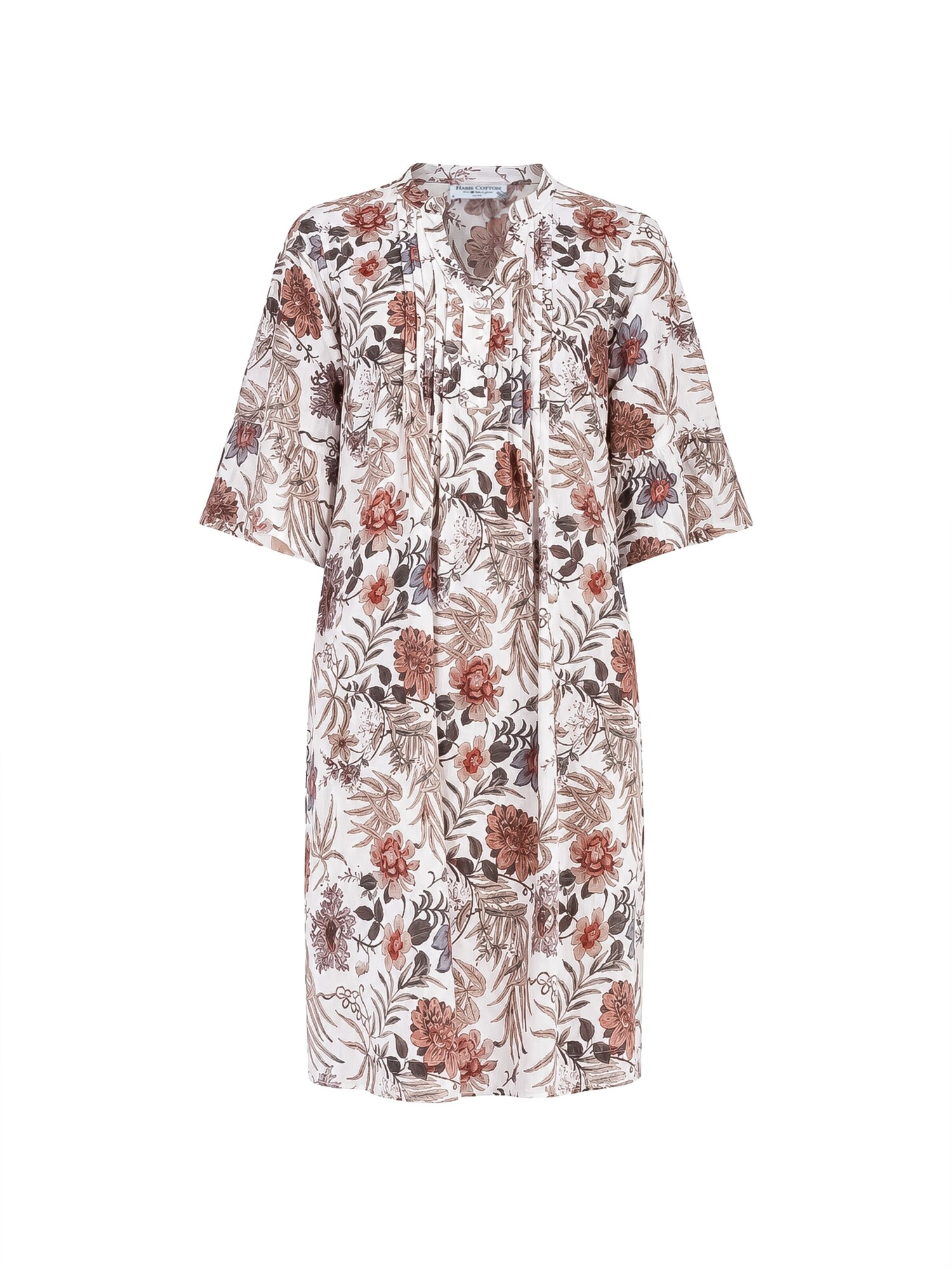 Haris Cotton Vestido  blanco