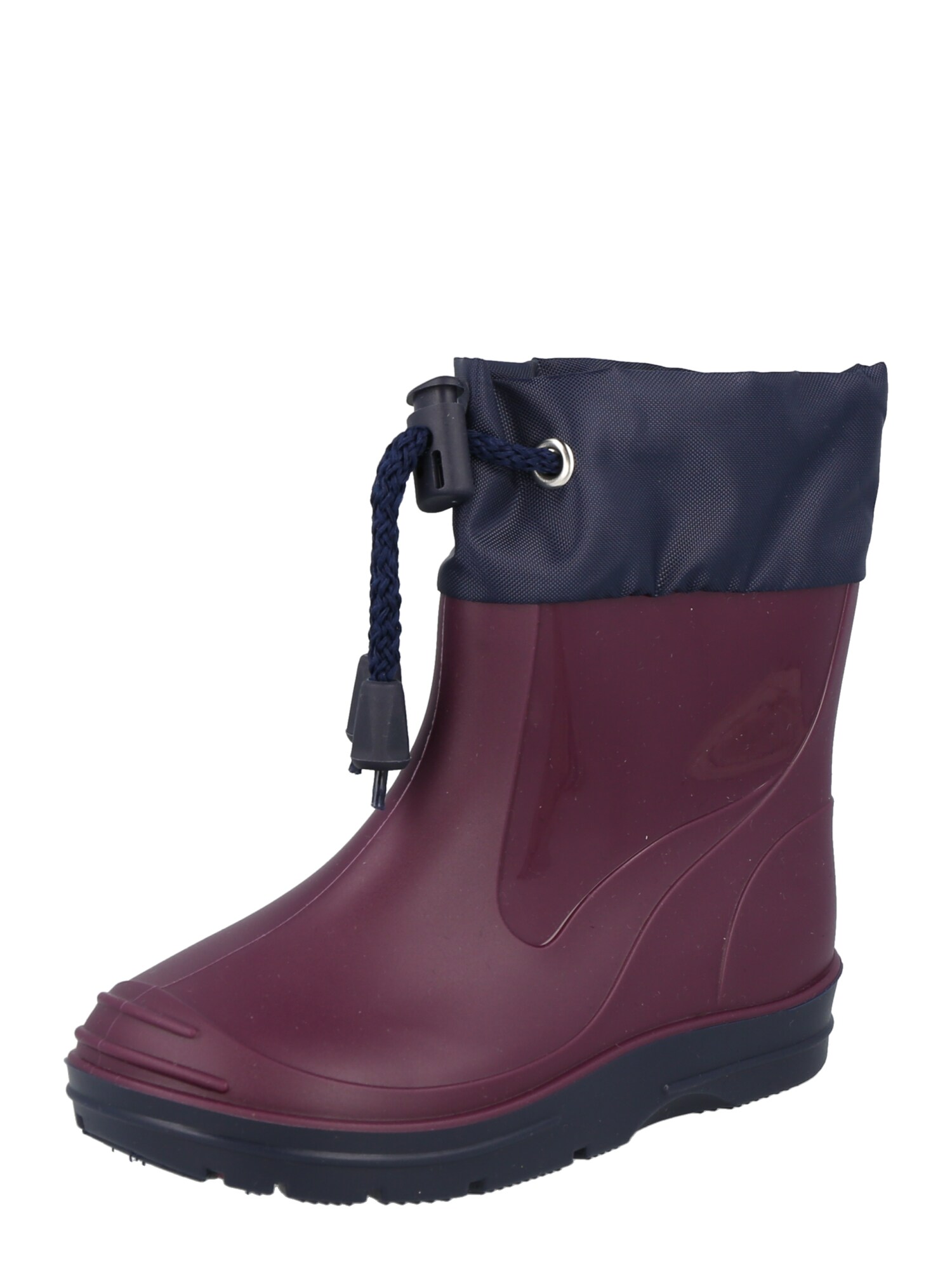 BECK Cizme de cauciuc  albastru închis / roșu bordeaux