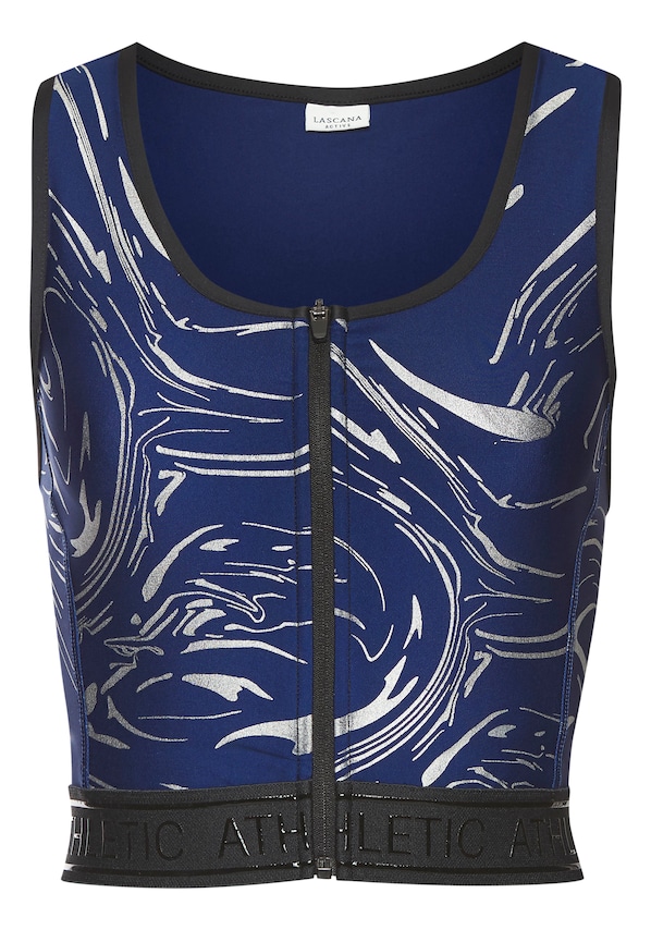 LASCANA ACTIVE, Sport top, kék, 2 kép a 5 közül