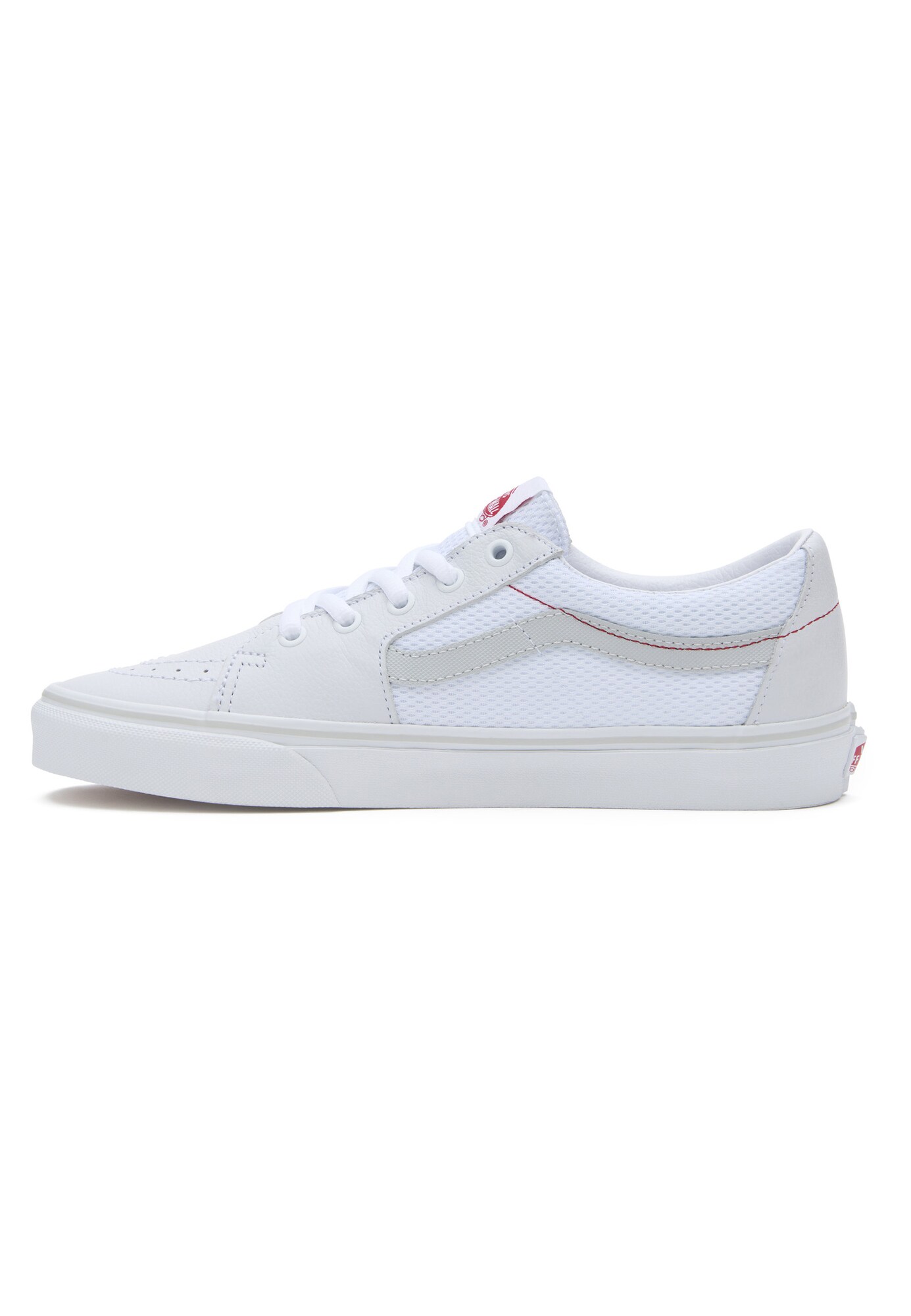 VANS Sneaker low SK8-Low  gri / alb