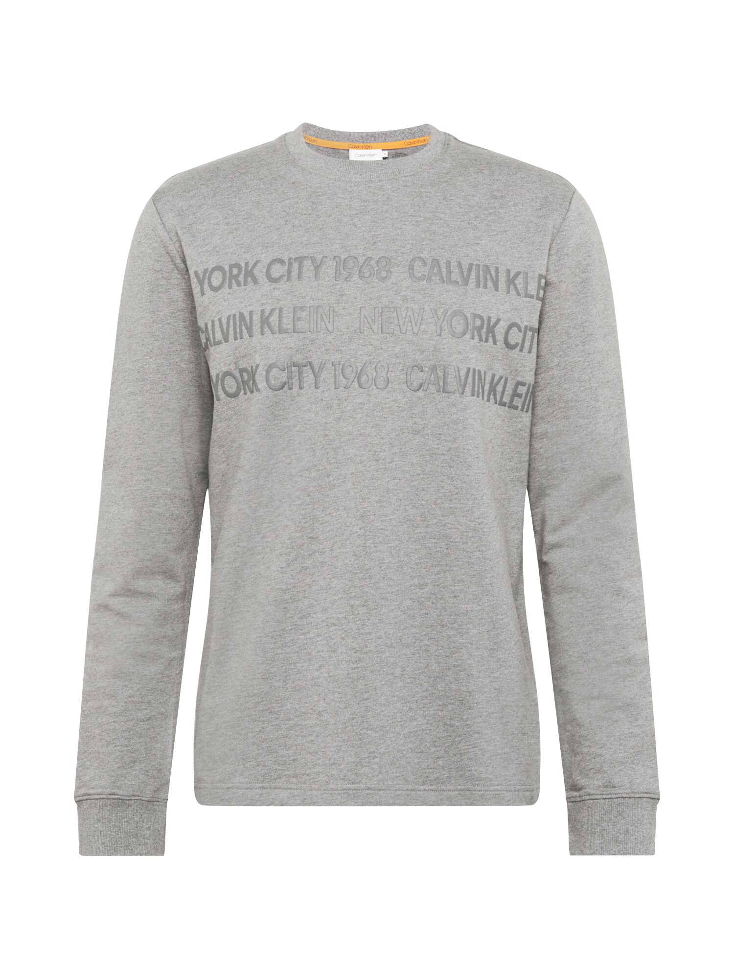 Calvin Klein Megztinis be užsegimo  pilka / margai pilka