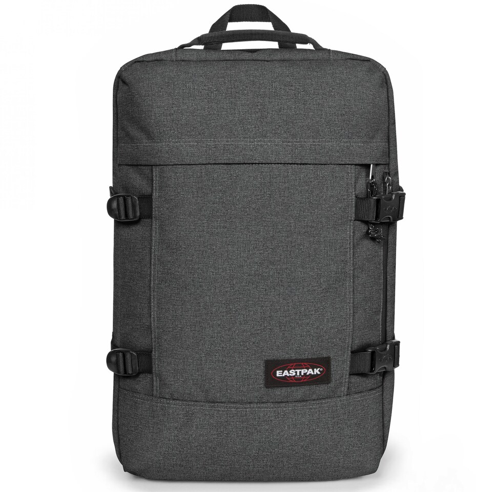 Weekend bag grå / röd