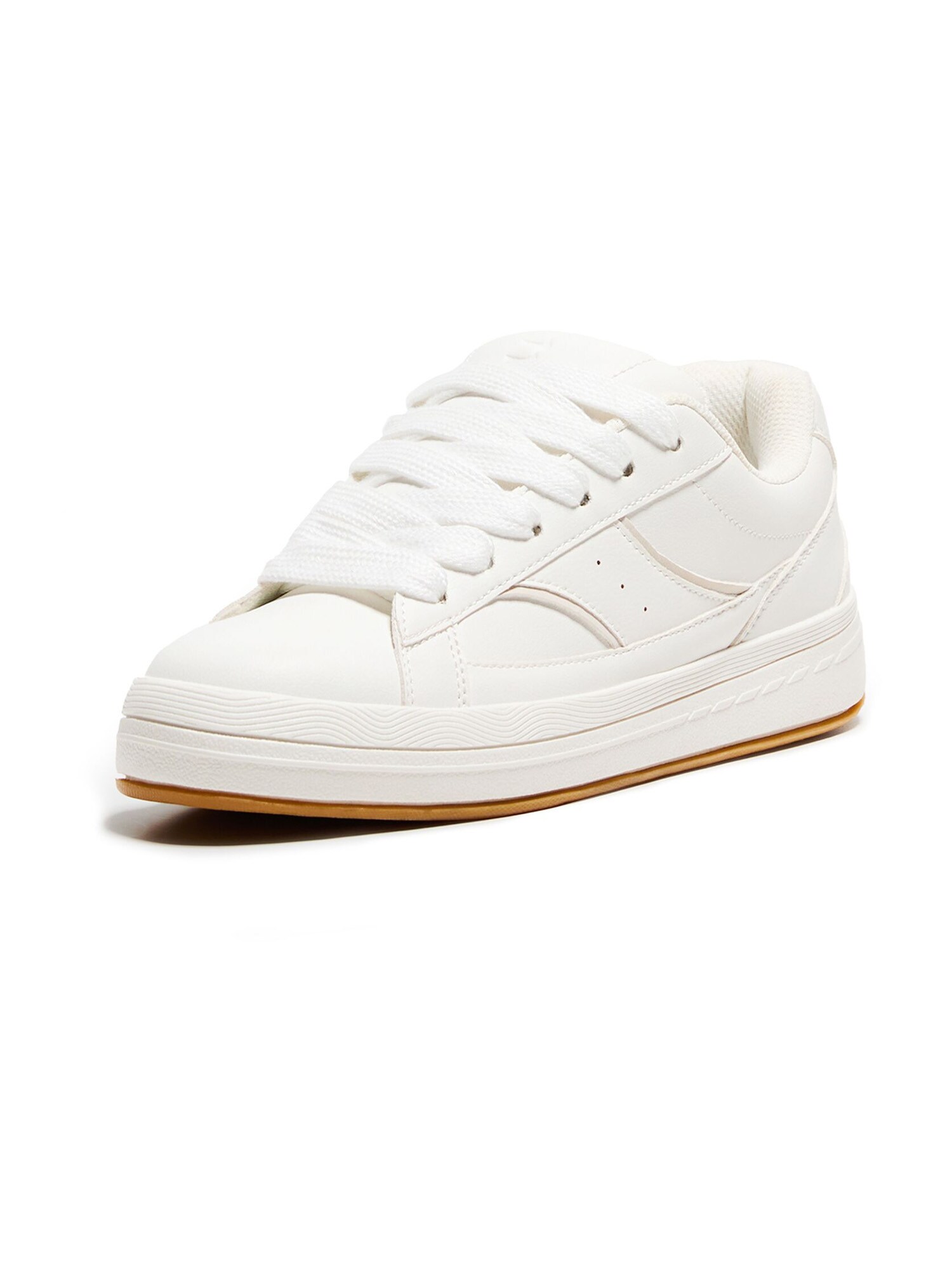 Bershka Sneaker low  alb