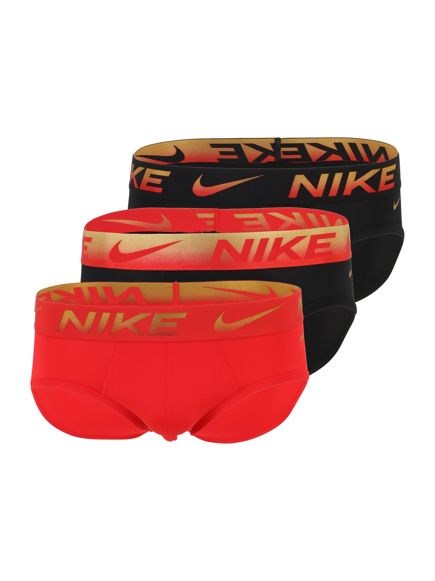 NIKE Underwear Slip  nisipiu / roșu / negru