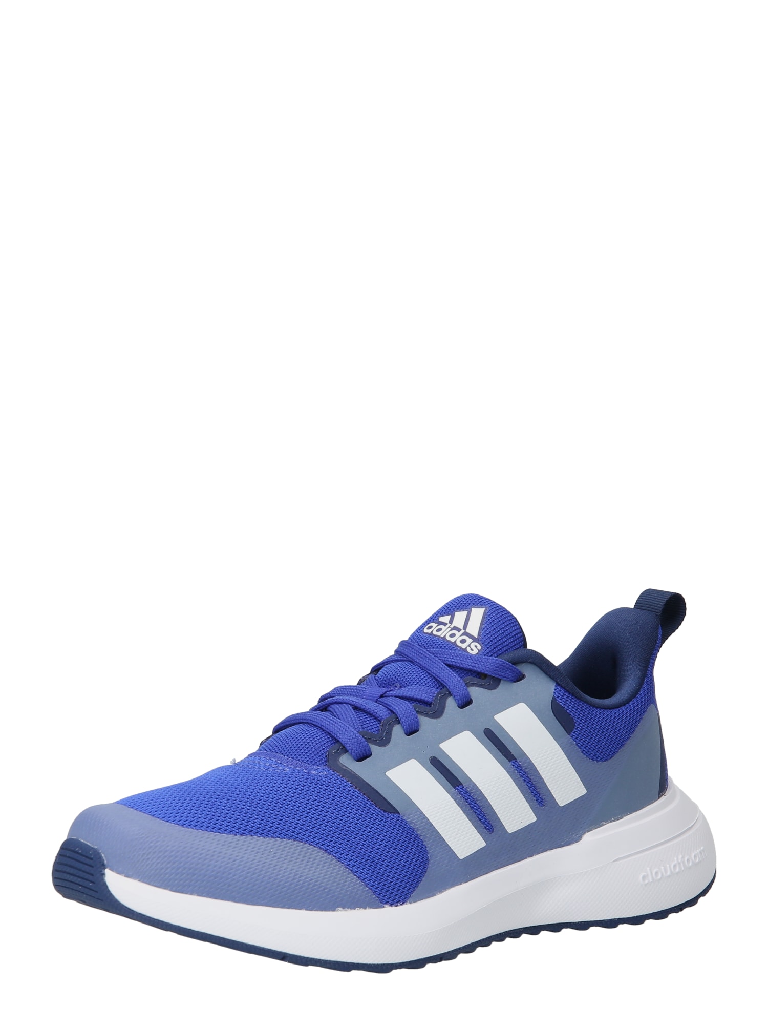 ADIDAS SPORTSWEAR Спортни обувки 'Fortarun 2.0 Cloudfoam Lace'  синьо / опушено синьо / бяло