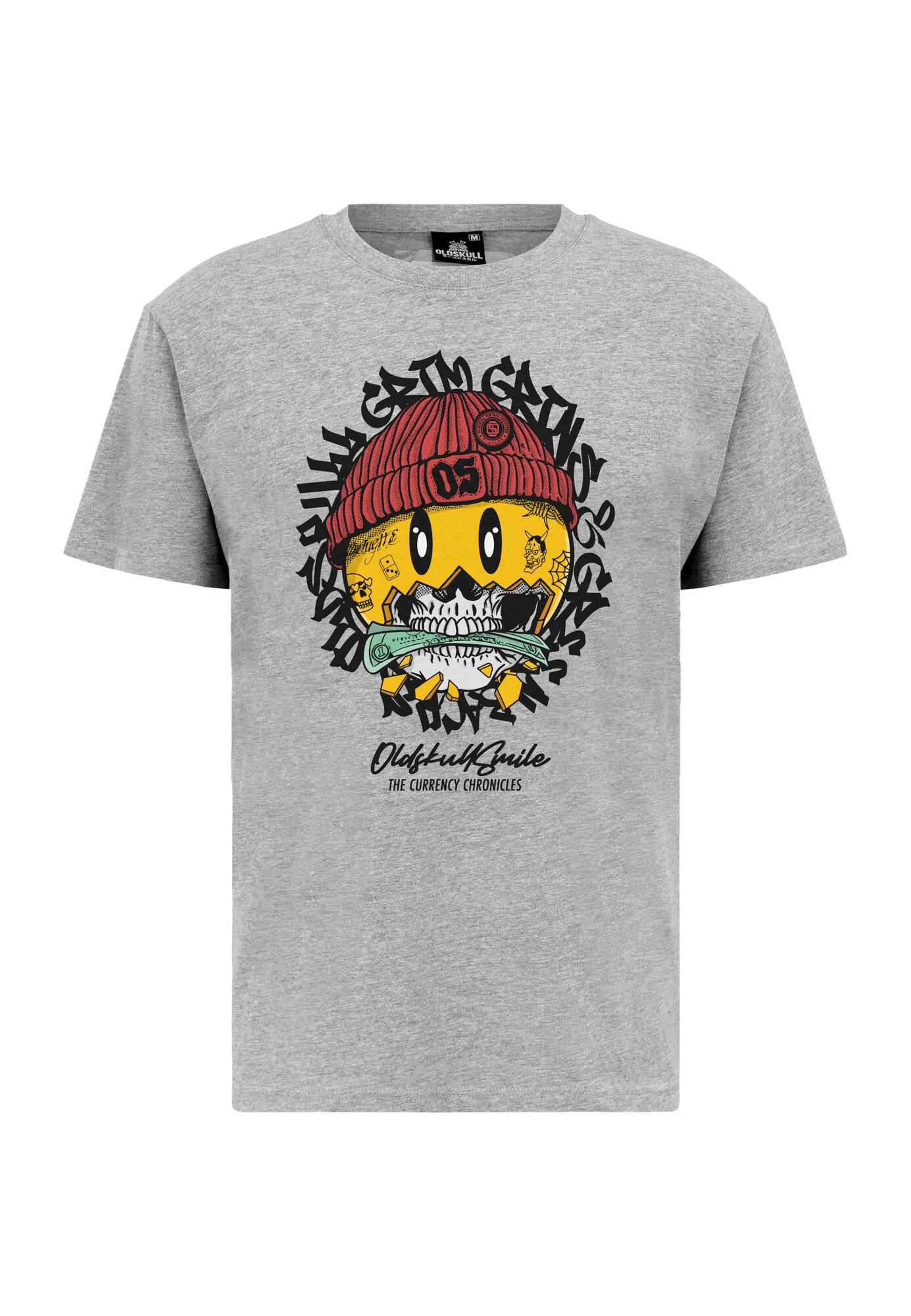 Thumbnail - T-Shirt 'Xtreme Smiley Cash Skull'