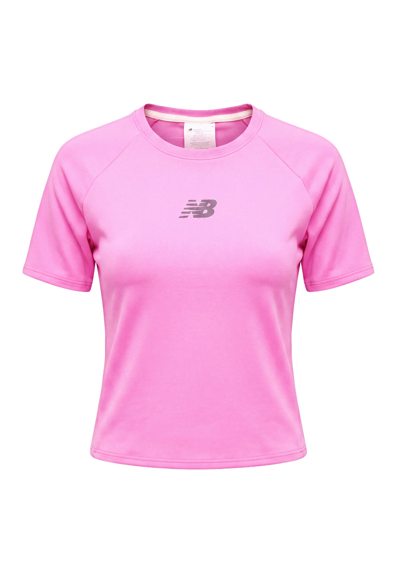 new balance Tricou funcțional fildeş / roz deschis / negru amestecat