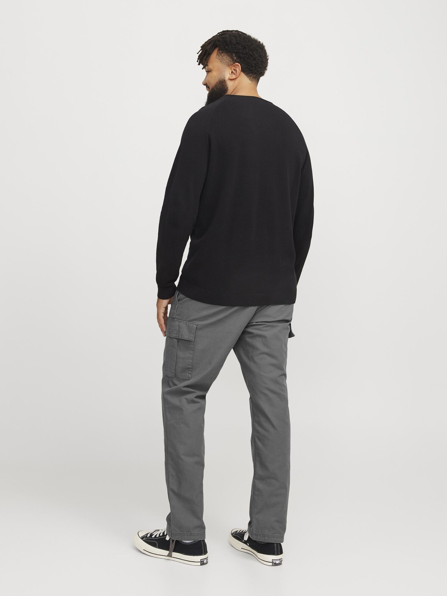 Jack & Jones Plus Kapsáče 'JPSTKane JJBarkley' sivá (obrázok 3)