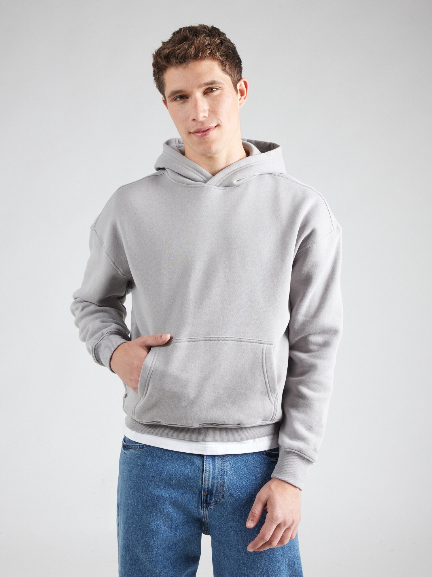 HOLLISTER Tréning póló  világosszürke termék 2. képe