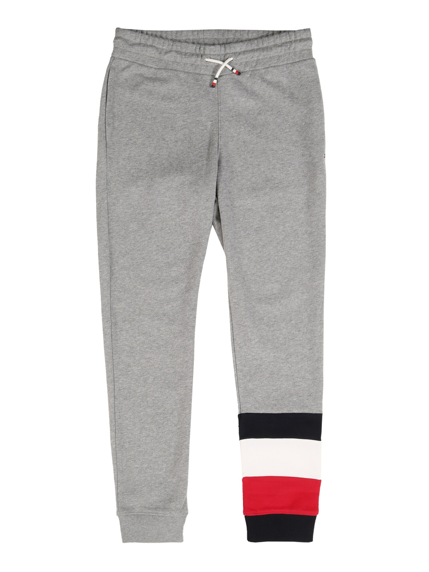 TOMMY HILFIGER Kelnės  margai pilka / tamsiai mėlyna / balta / raudona