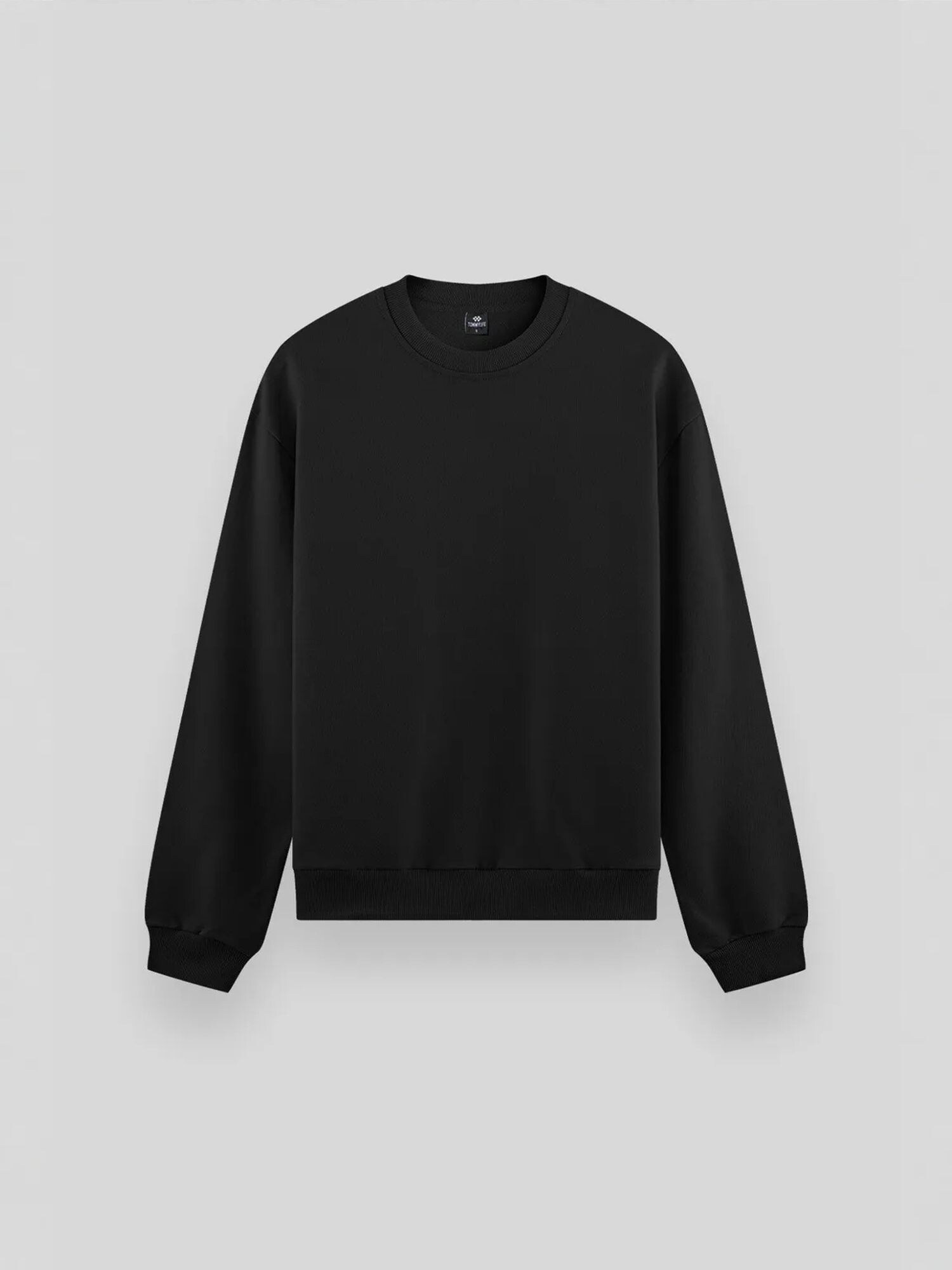 Tommy Life Sweater majica crna