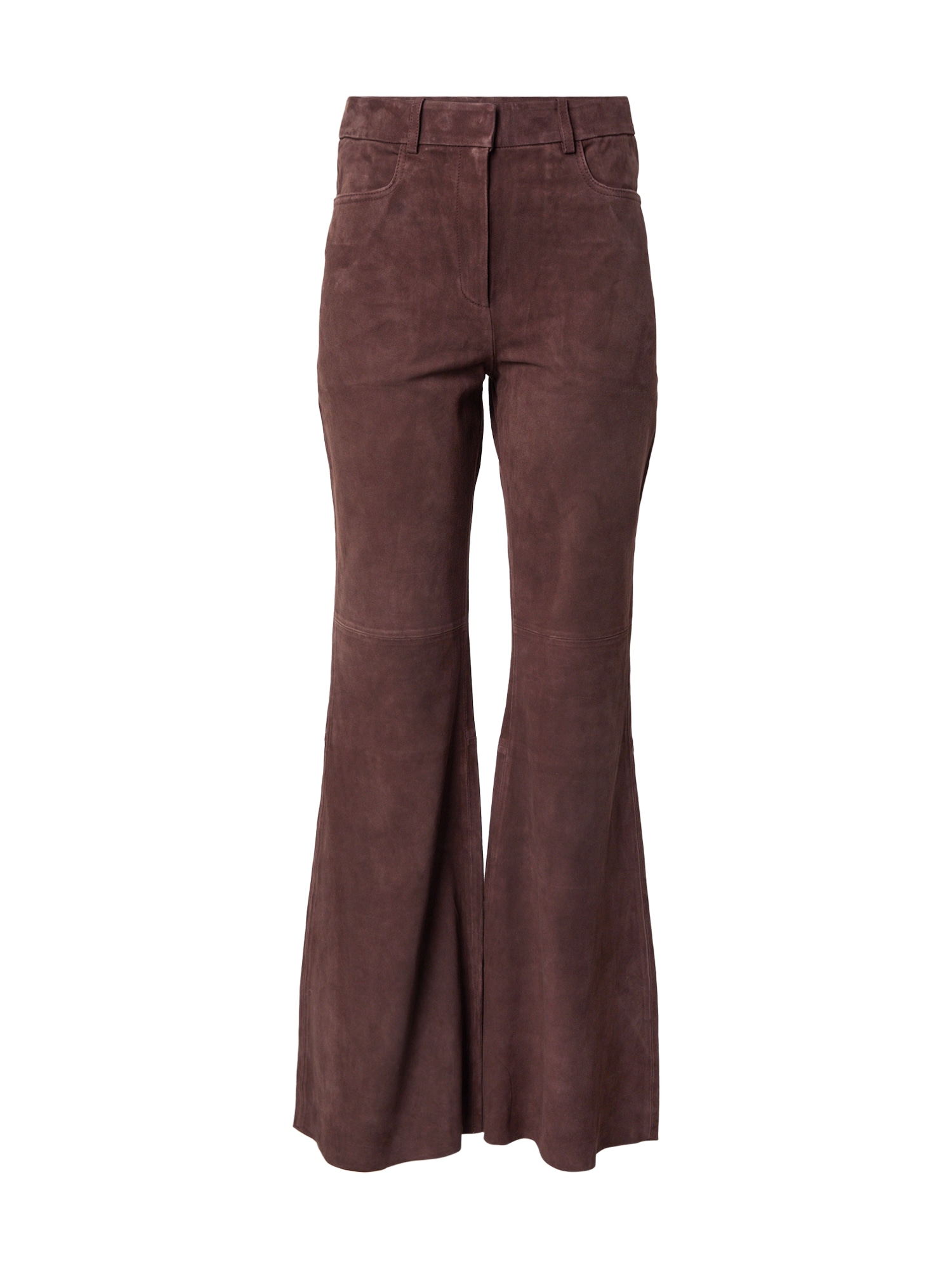 REMAIN Pantaloni  ciocolatiu