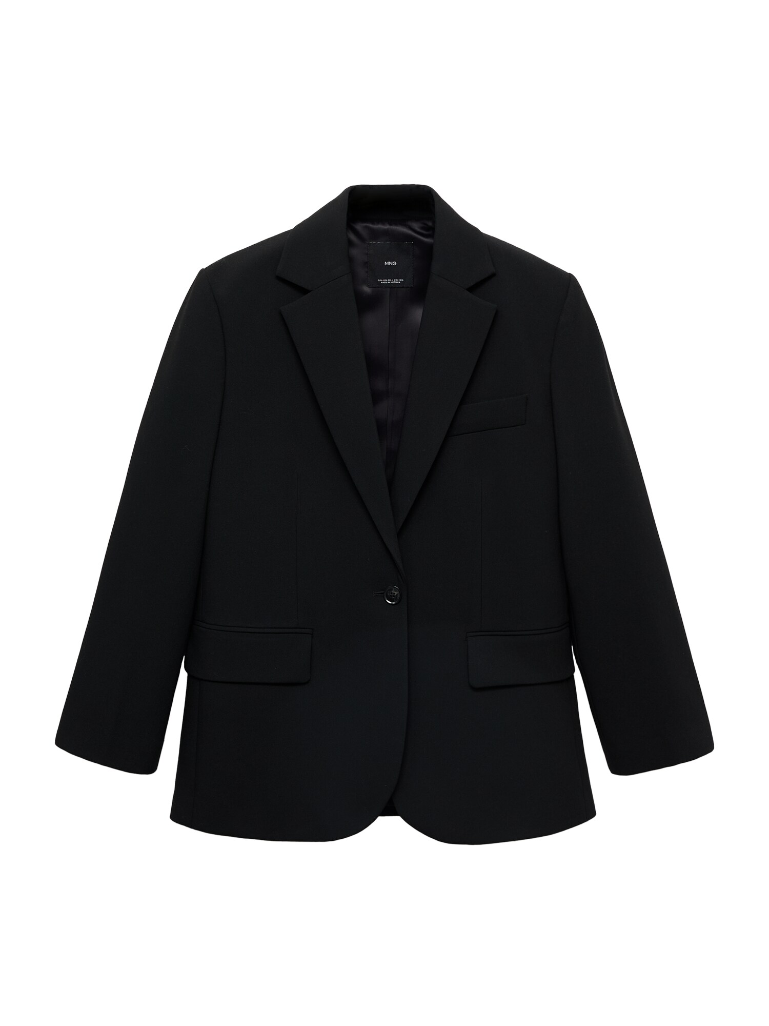 MANGO Sacou Mila  negru