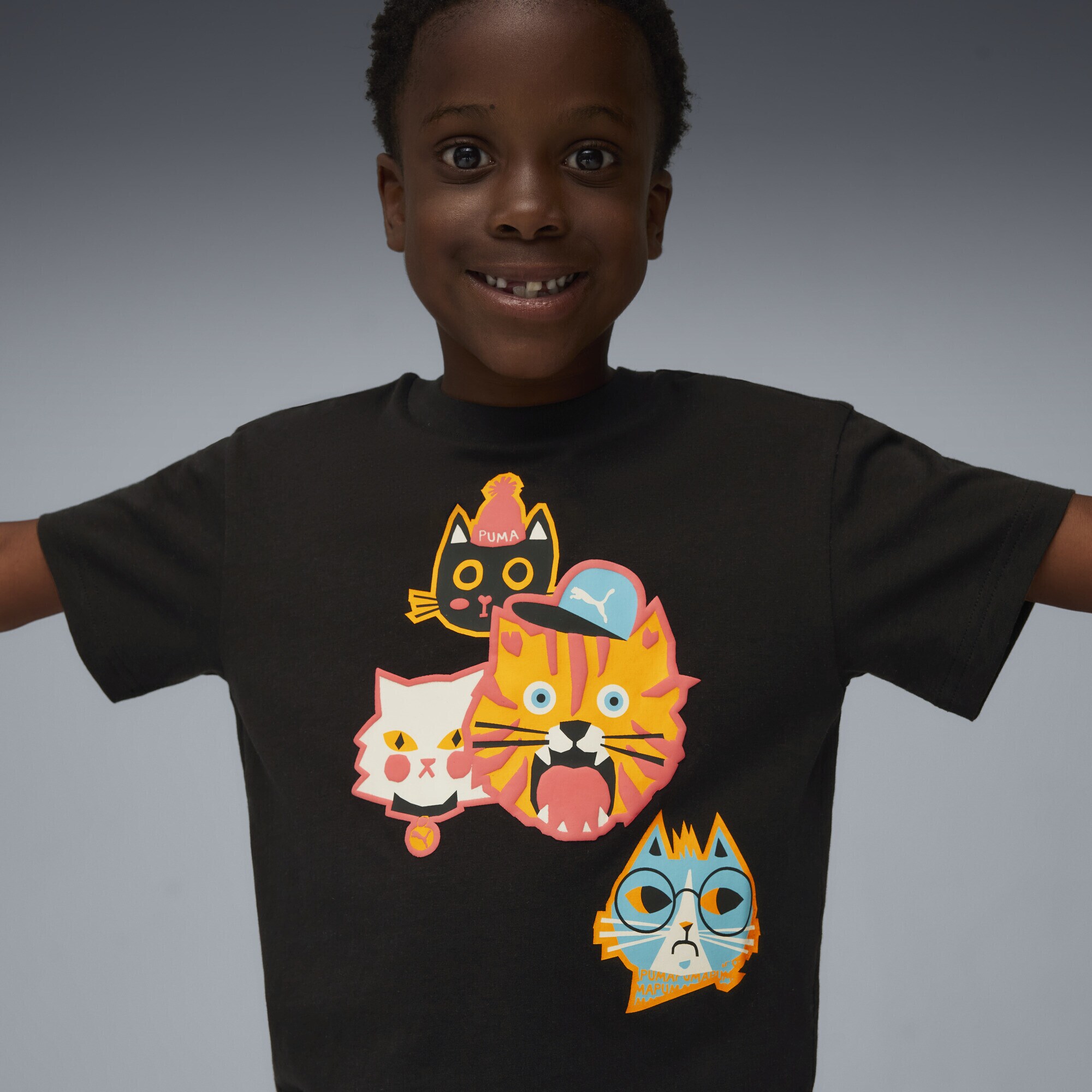 Thumbnail - T-Shirt 'Moody Cat'