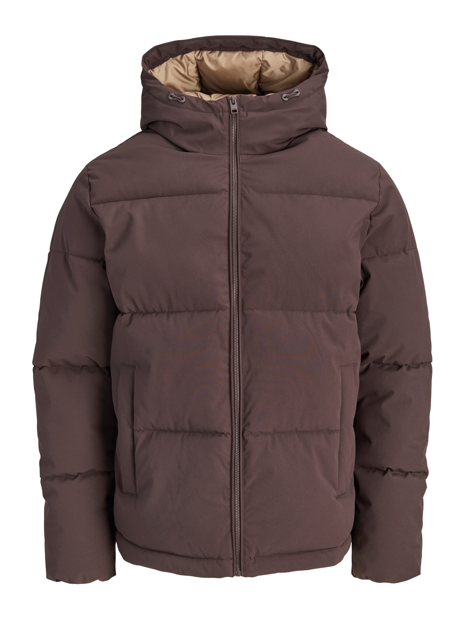 JACK & JONES Geacă de iarnă JJGALAXY ciocolatiu