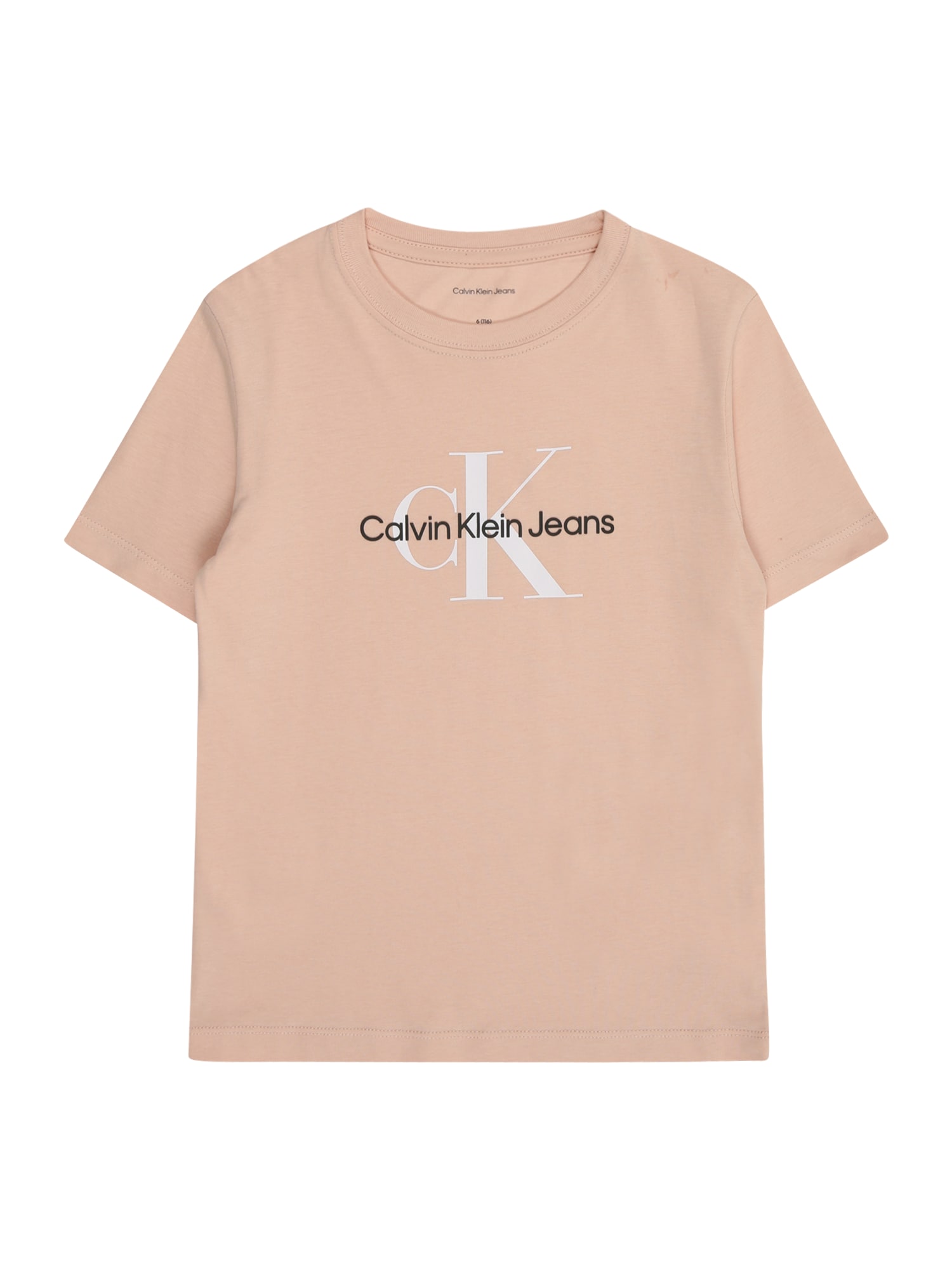 Calvin Klein Jeans Póló  rózsaszín / fekete / fehér akciós termékkép 1