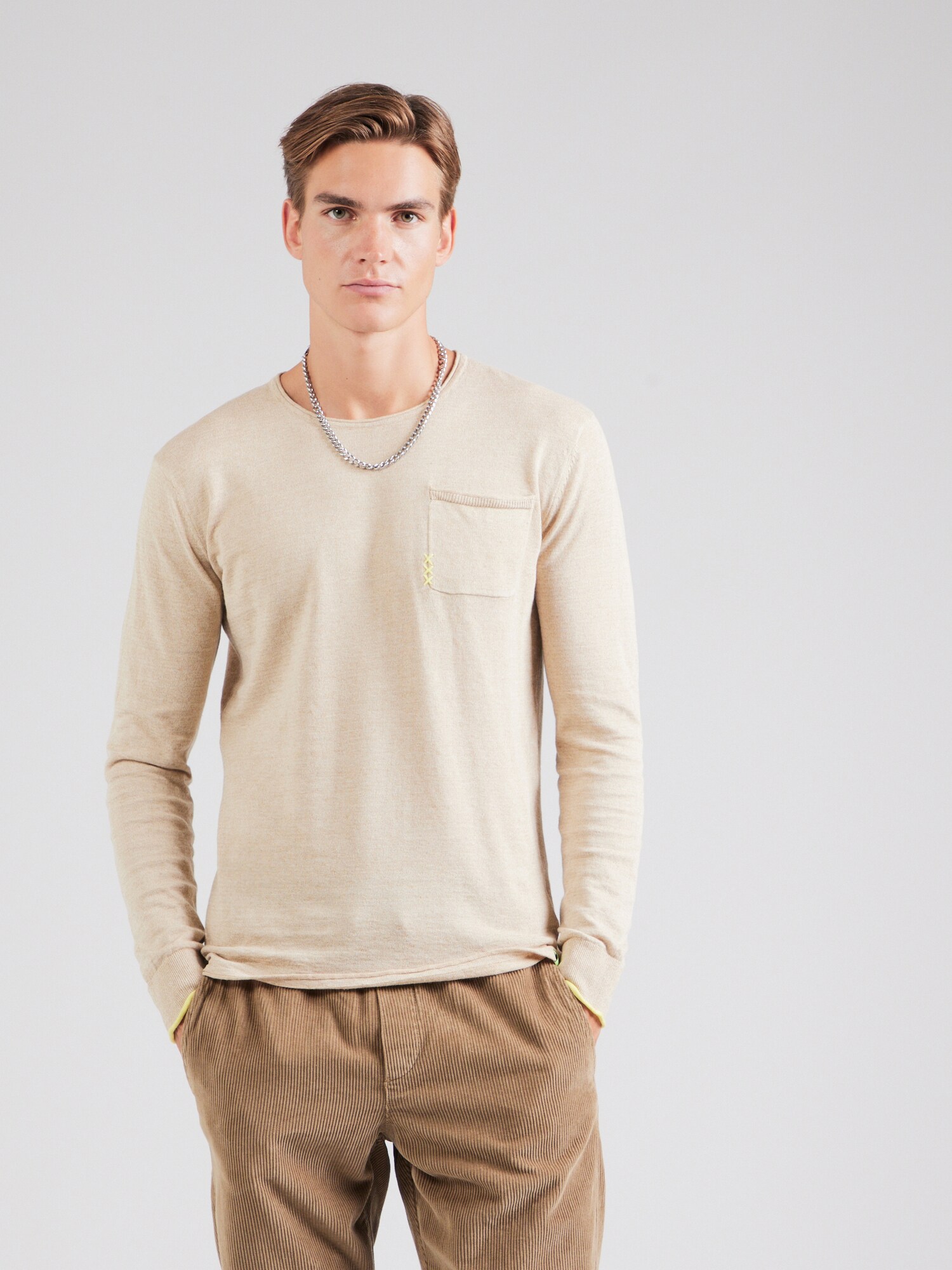 SCOTCH & SODA Pulóver  bézs melír termék 2. képe