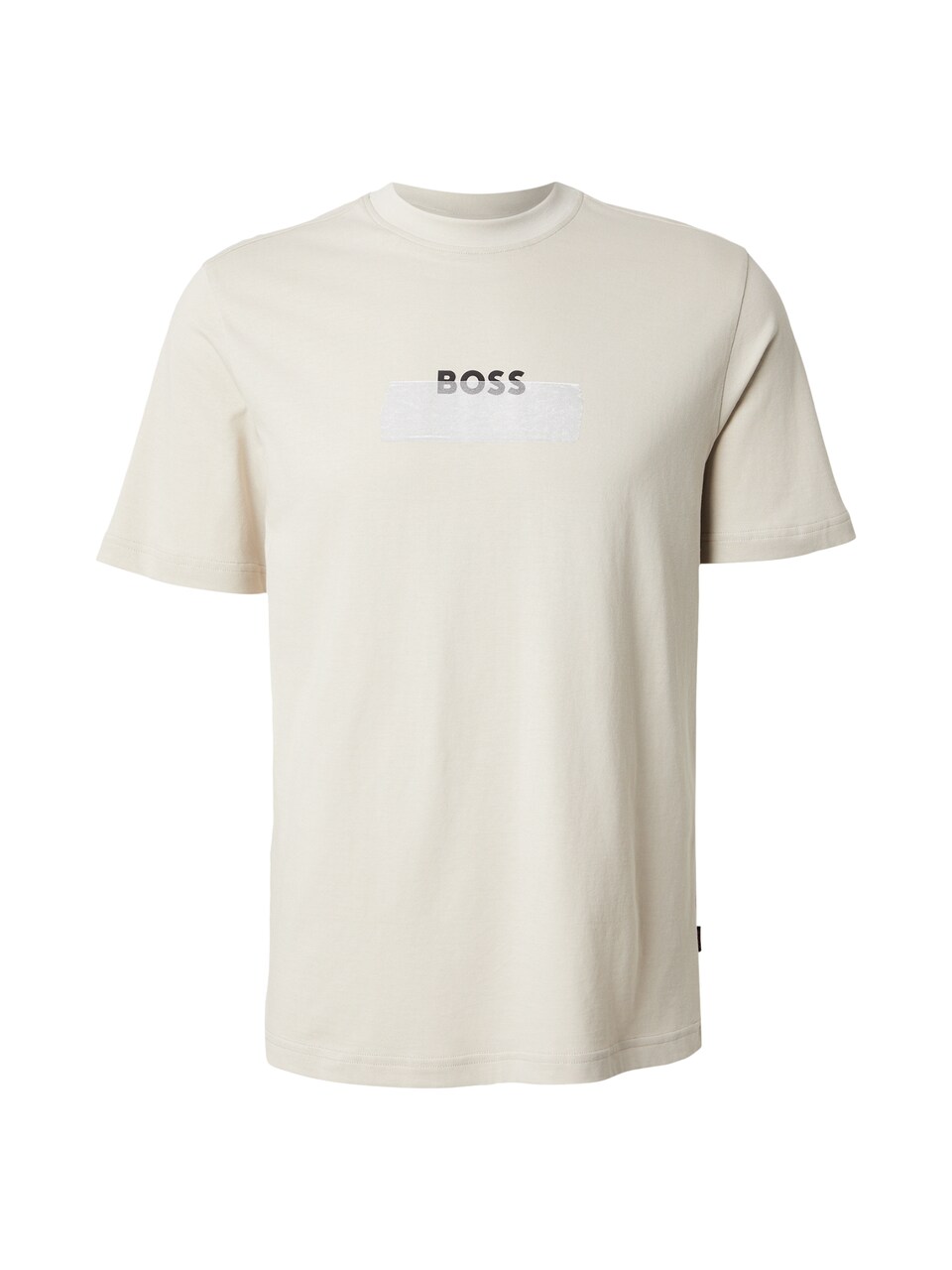 T-shirt ljusbeige / svart