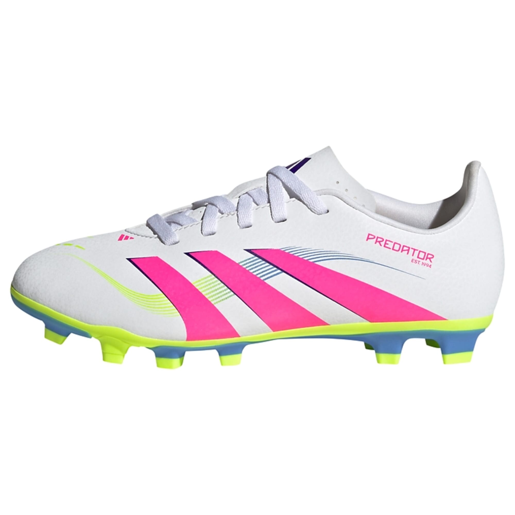 ADIDAS PERFORMANCE Sportcipő 'Predator Club'  kék / neonsárga / rózsaszín / fehér akciós termékkép 1