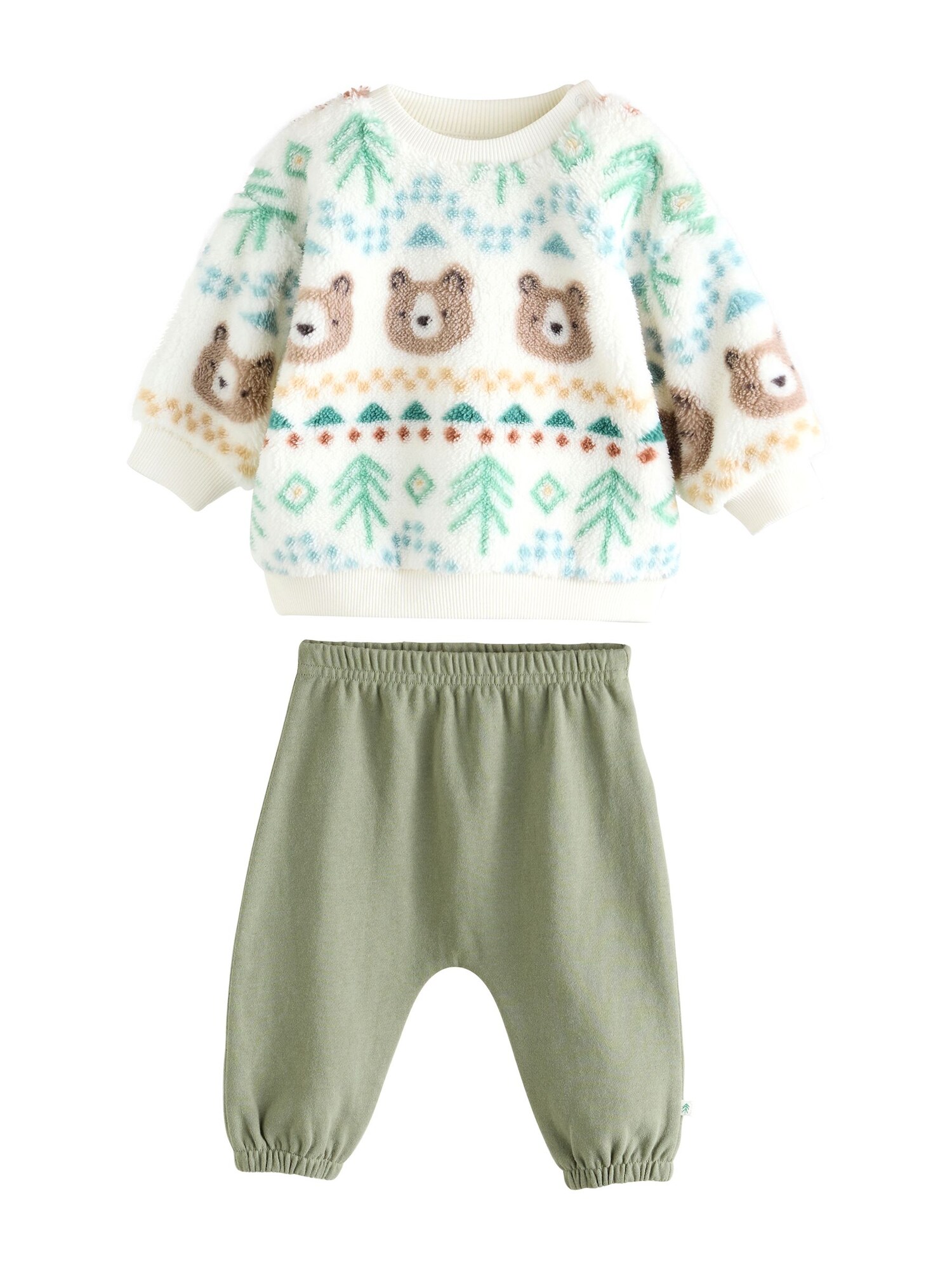 Next Set  albastru / verde / oliv / alb