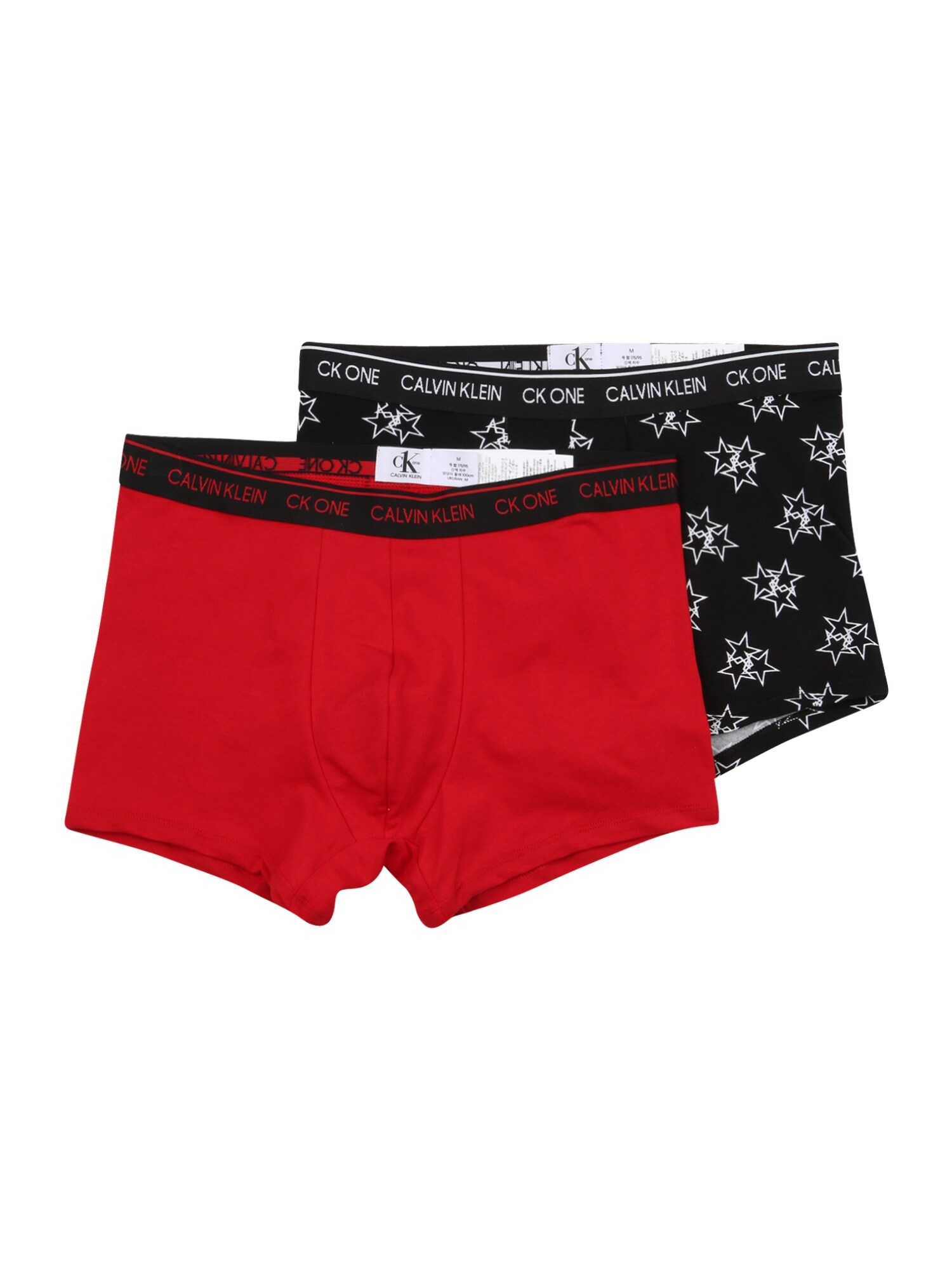 Calvin Klein Underwear Boxer trumpikės  raudona / juoda / balta