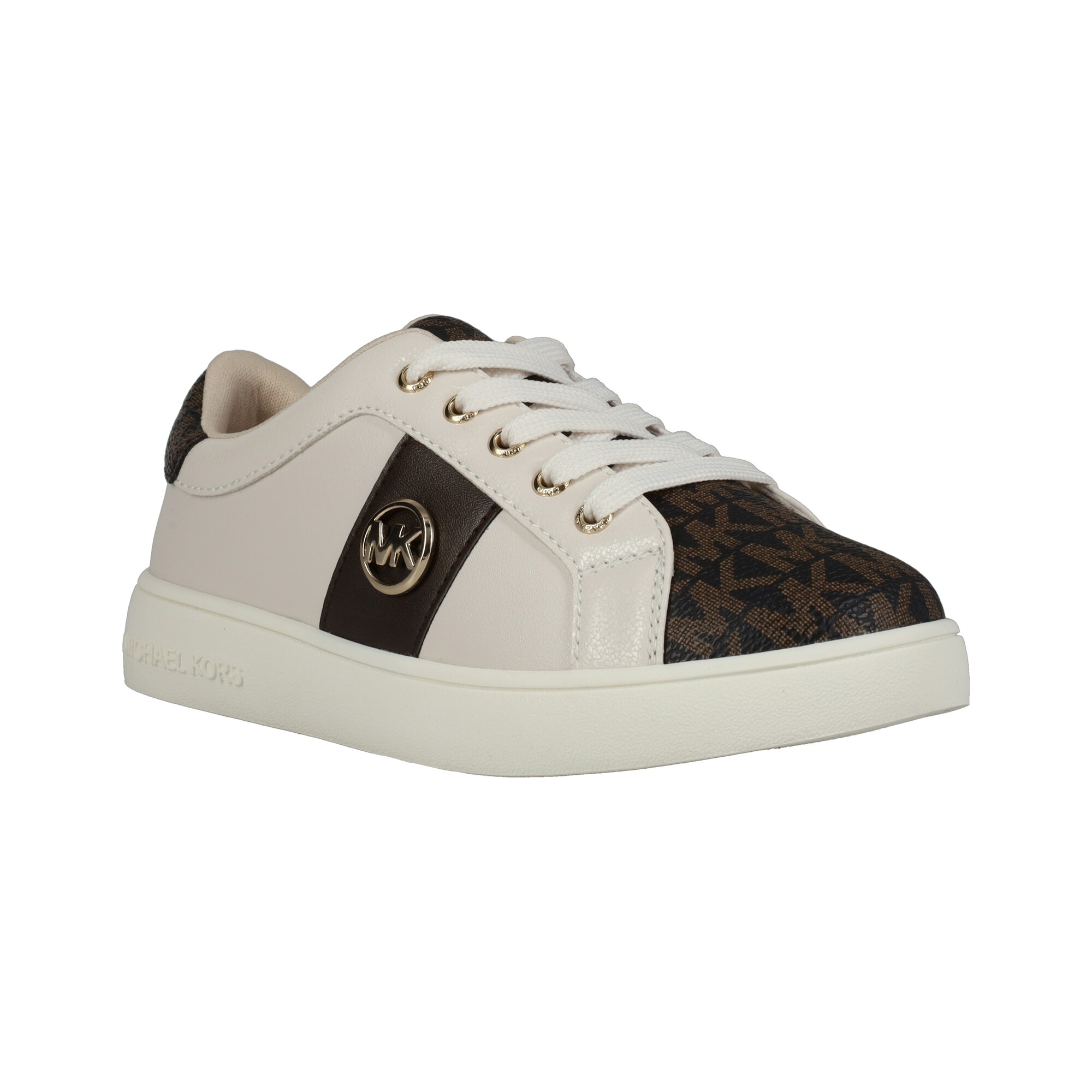 Michael Kors Kids Sneaker JEM RAINE ecru / maro închis / negru