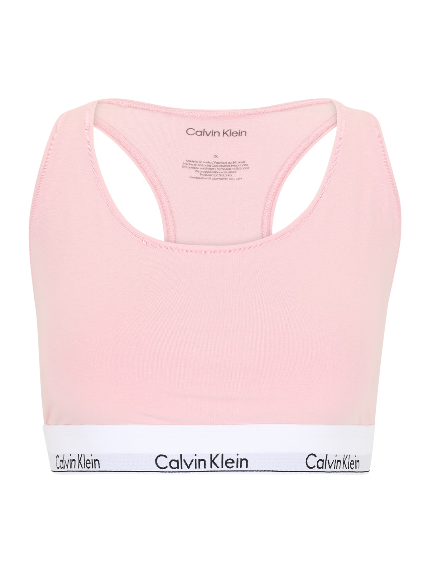 Calvin Klein Underwear Plus Melltartó  rózsaszín / fekete / piszkosfehér akciós termékkép 1