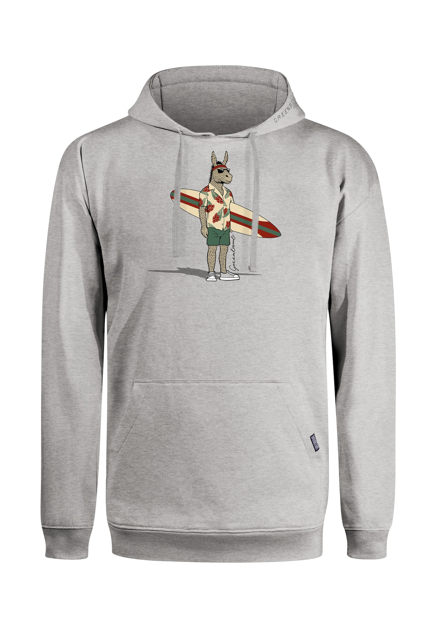 Thumbnail - Sweatshirt 'Animal Donkey Surf'