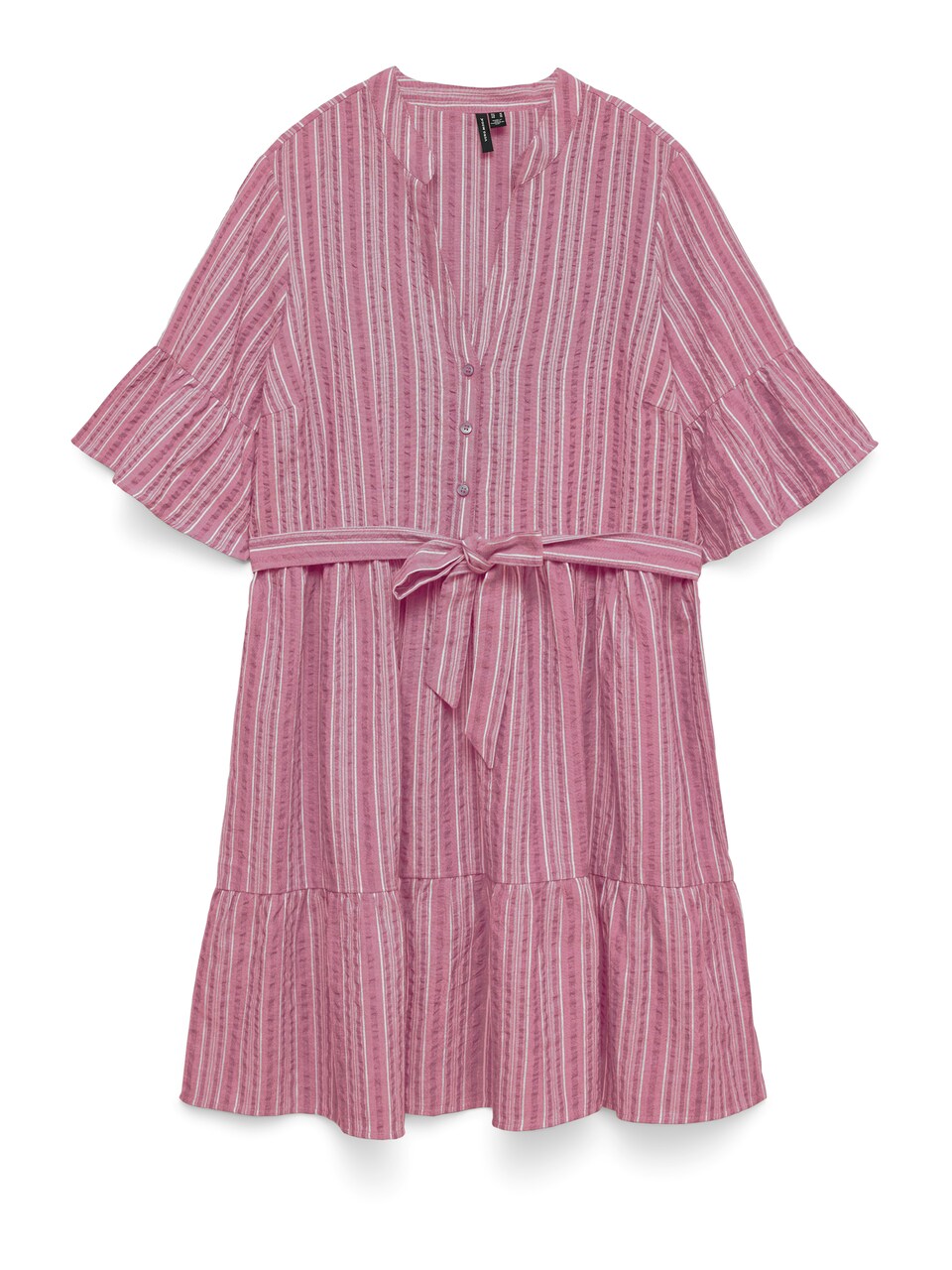 Skjortklänning 'VMElena' rosa / rosa