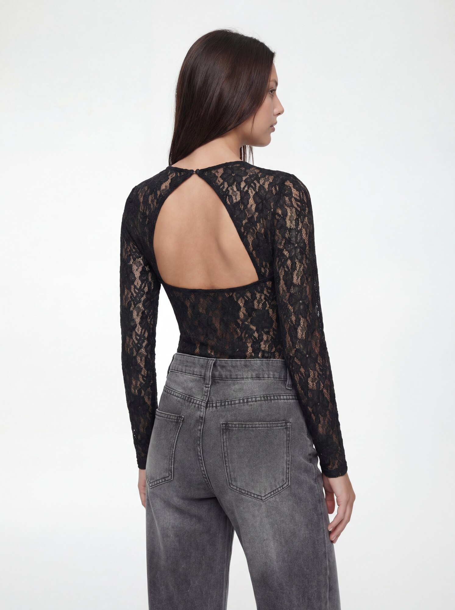 studioselect Košeľové body 'Lucca'  čierna (obrázok 3)