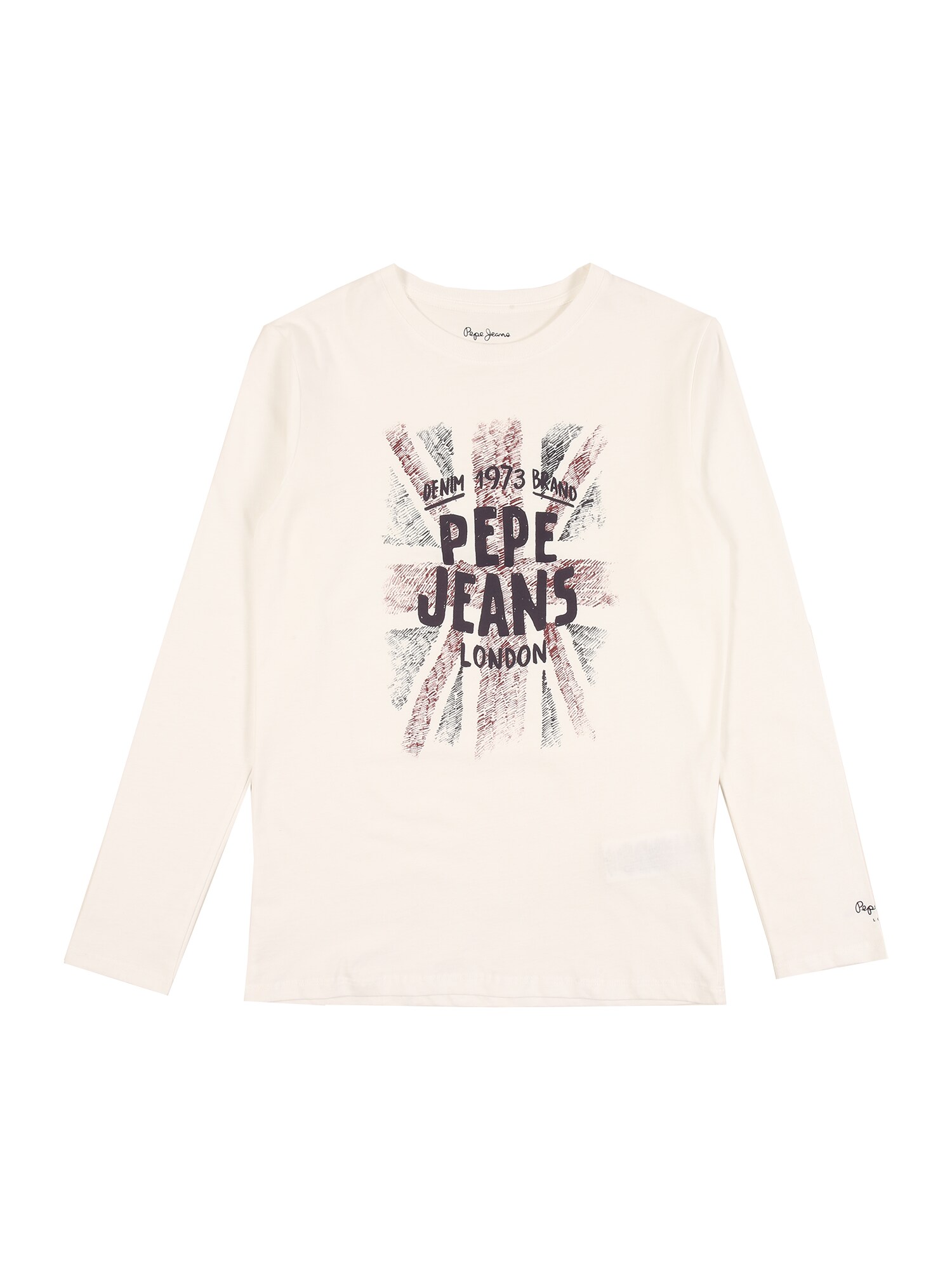 Pepe Jeans Marškinėliai 'Lui'  violetinė-mėlyna / tamsiai raudona / tamsiai mėlyna / perlų balta