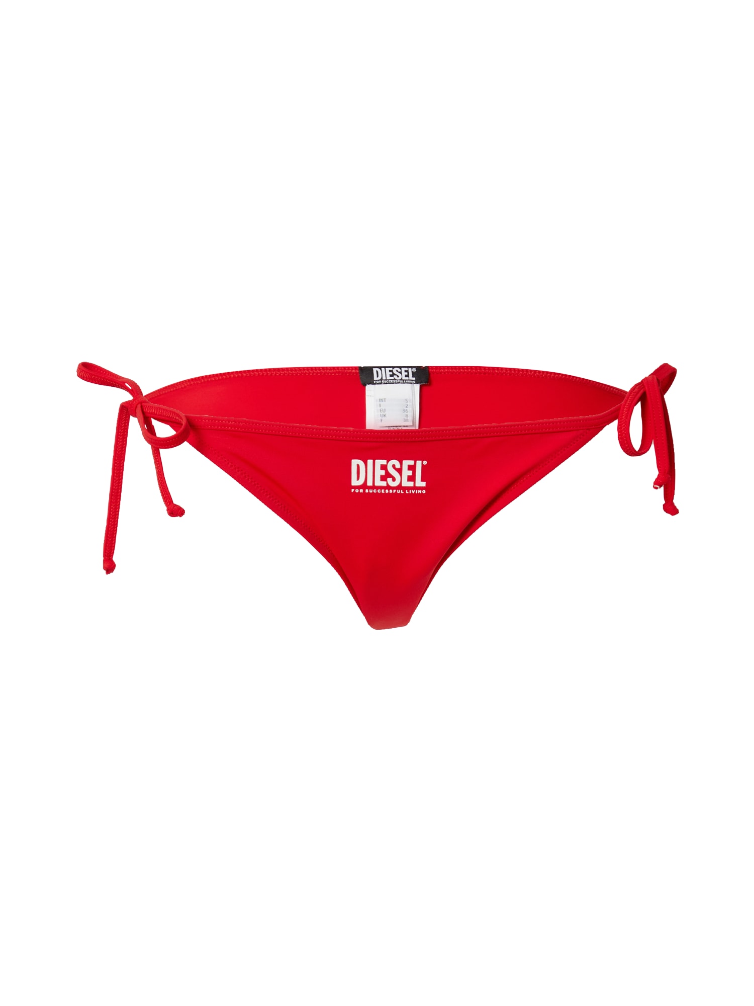 DIESEL Bikini hlačke 'BRIGITTES'  rdeča / bela