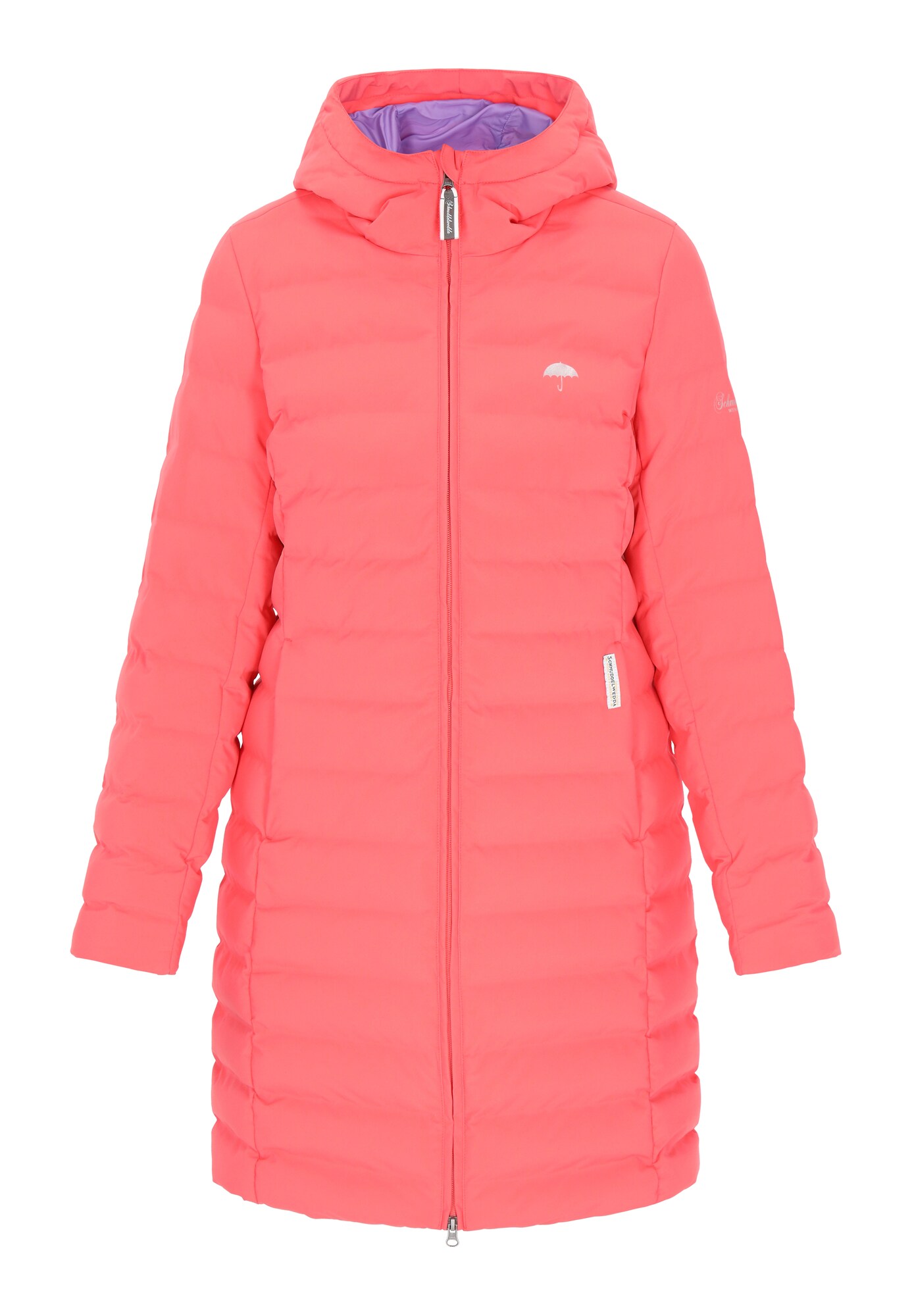 Schmuddelwedda Palton de iarnă  roz zmeură