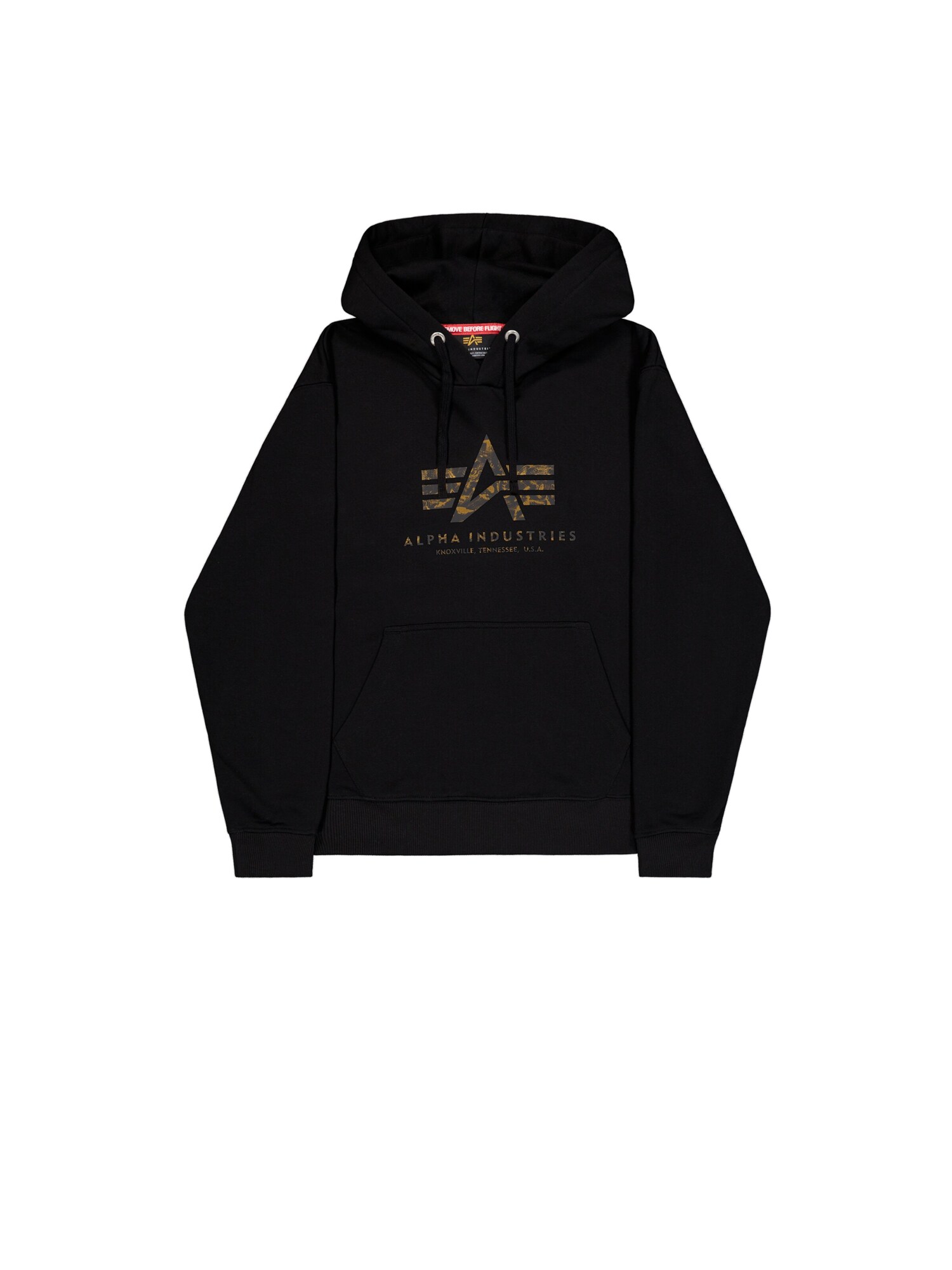 ALPHA INDUSTRIES Sweater majica  bež / grafit siva / tamno narančasta / crna