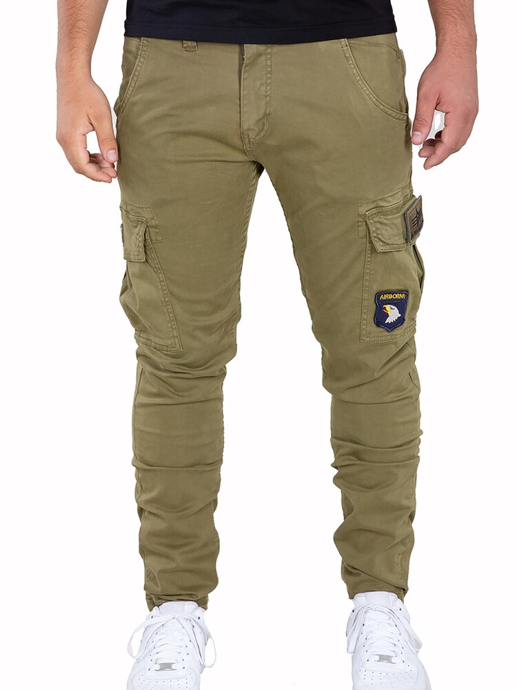 ALPHA INDUSTRIES Cargohose 'Petrol' Herren Größe 30 oliv